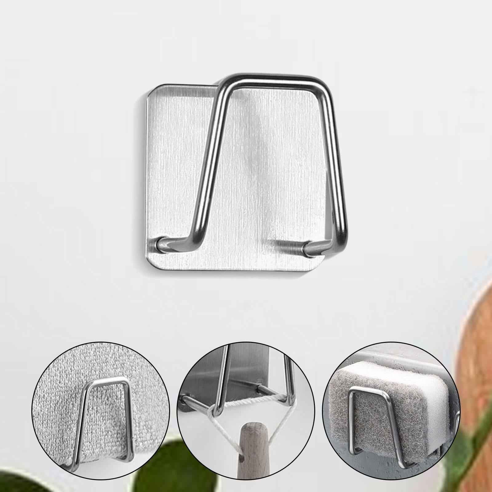 Kitchen Sink Sponge Holder Sturdy Sponge Storage Shelf for Kitchen Accessory