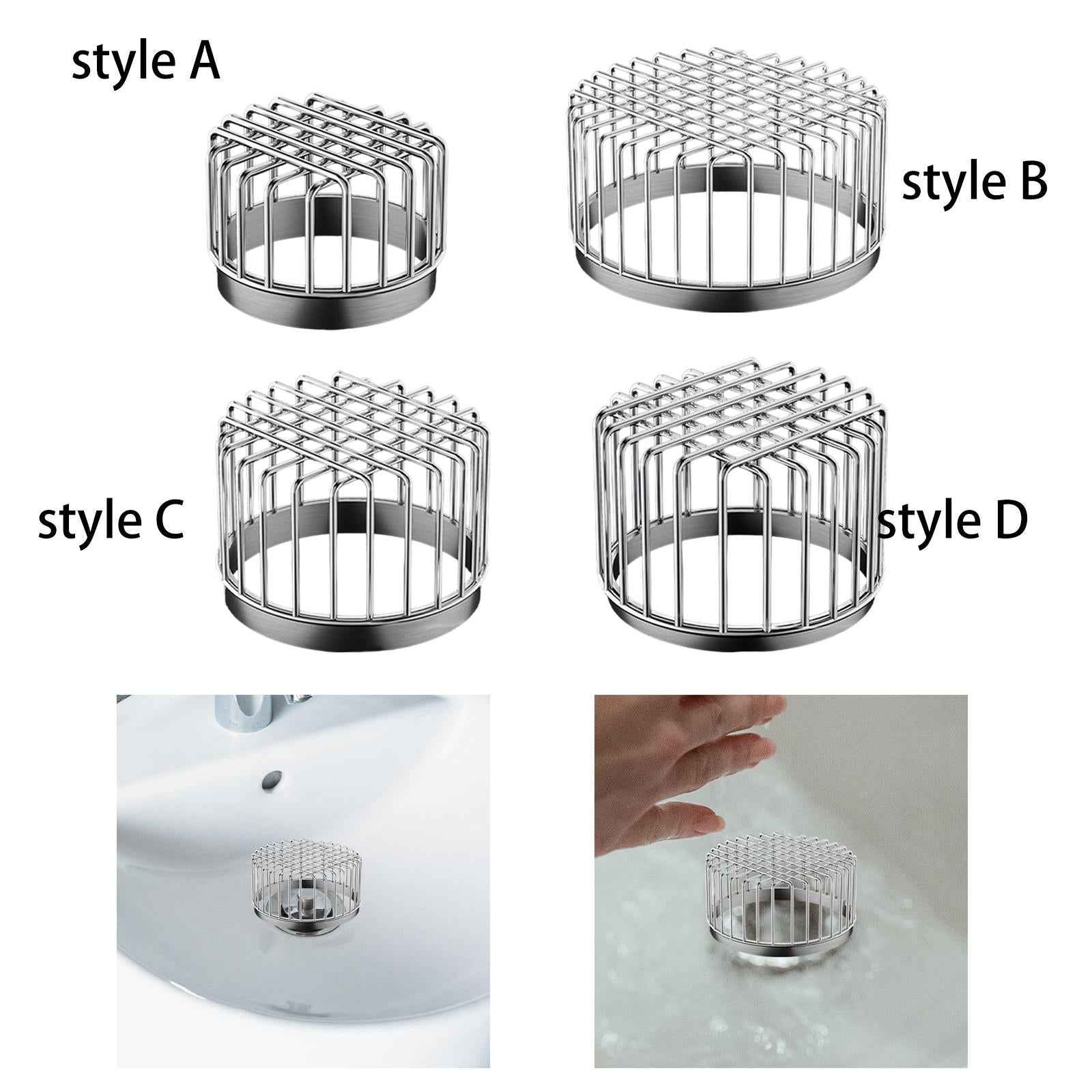 Downspout Rain Strainer Gutter Protector Cleaner Drain Cover Filter Strainer style A