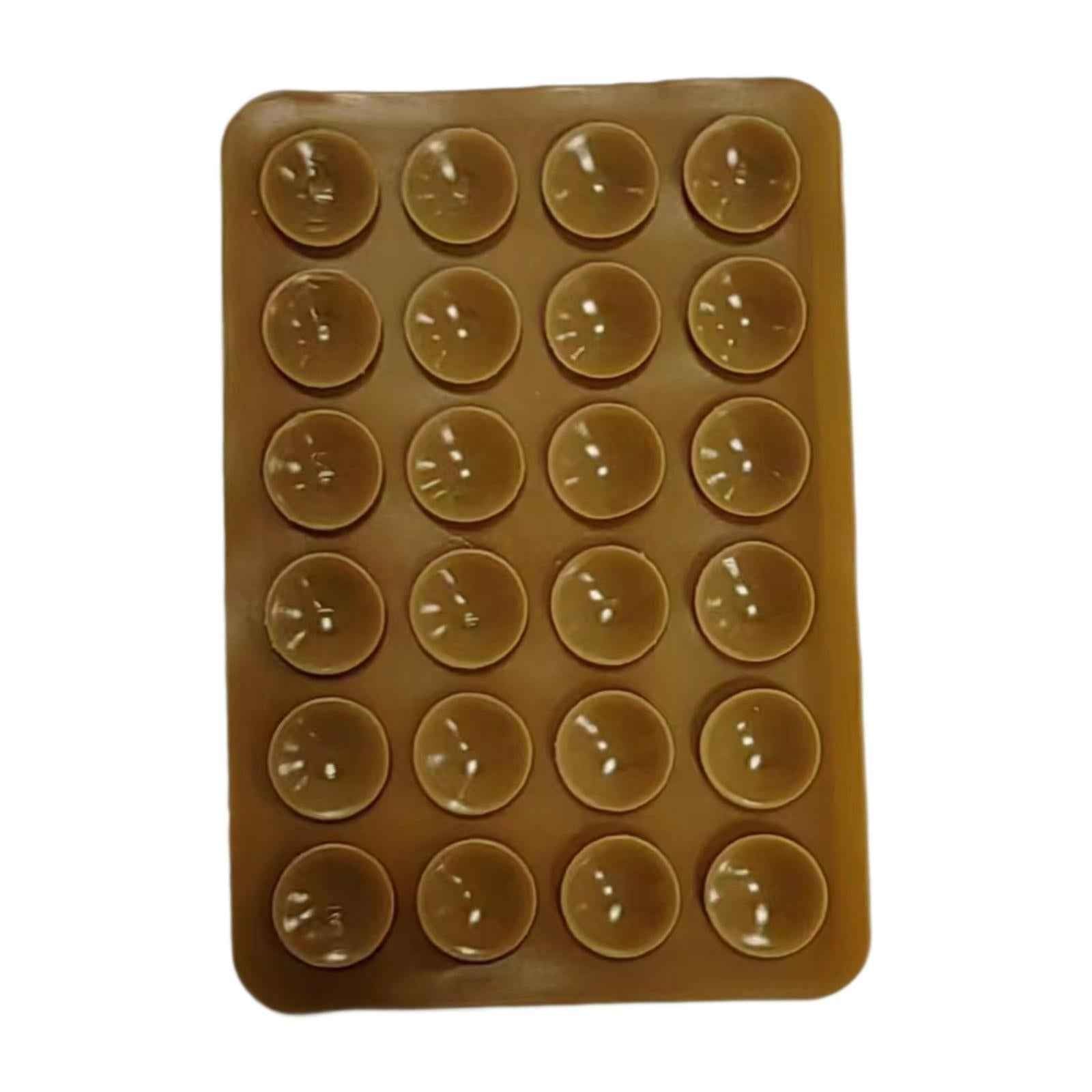 Phone Suction Holder Silicone Phone Case Shower Mount for Selfies and Videos Brown