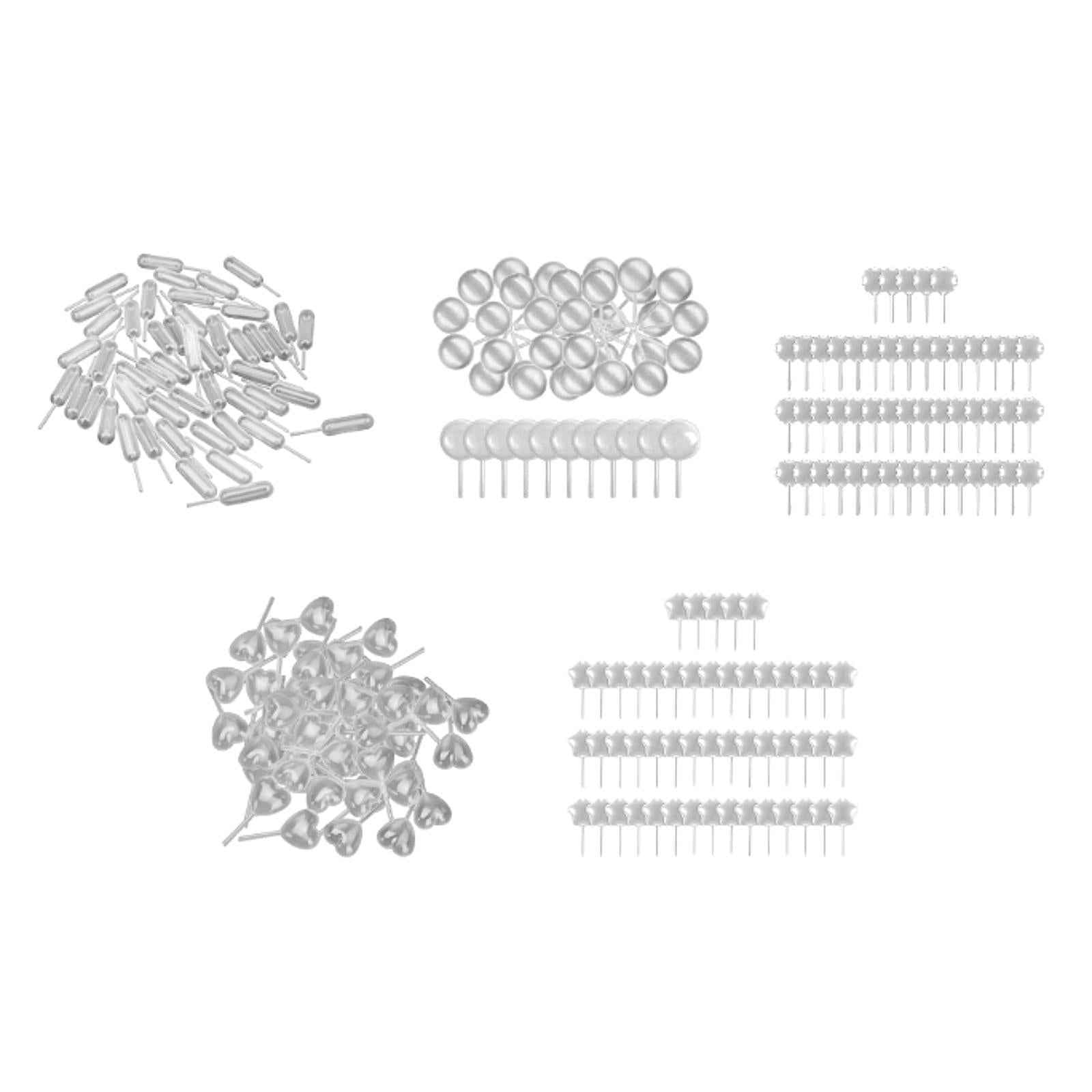 50x Cupcake Pipettes 4ml Clear Squeeze Dropper for Cupcakes Pastries Waffles Style A