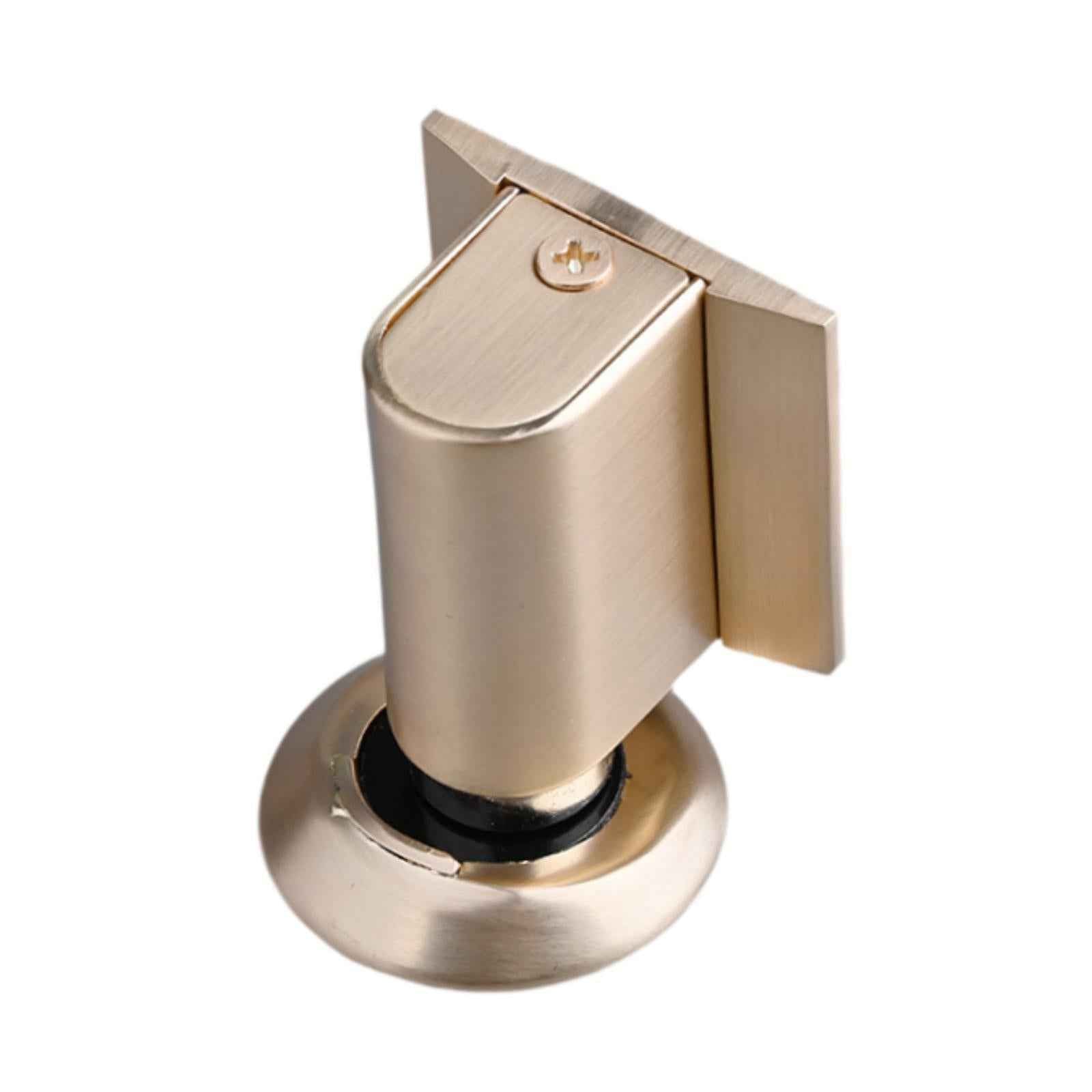 Magnetic Door Stopper Direct Mounting for Home Office Bedroom Wall Protector Gold
