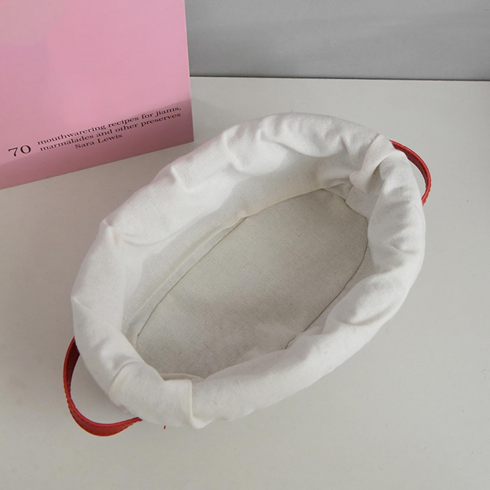 Bread Bread Proofing Basket with Liner for Bread Maker Beginners Gift Oval