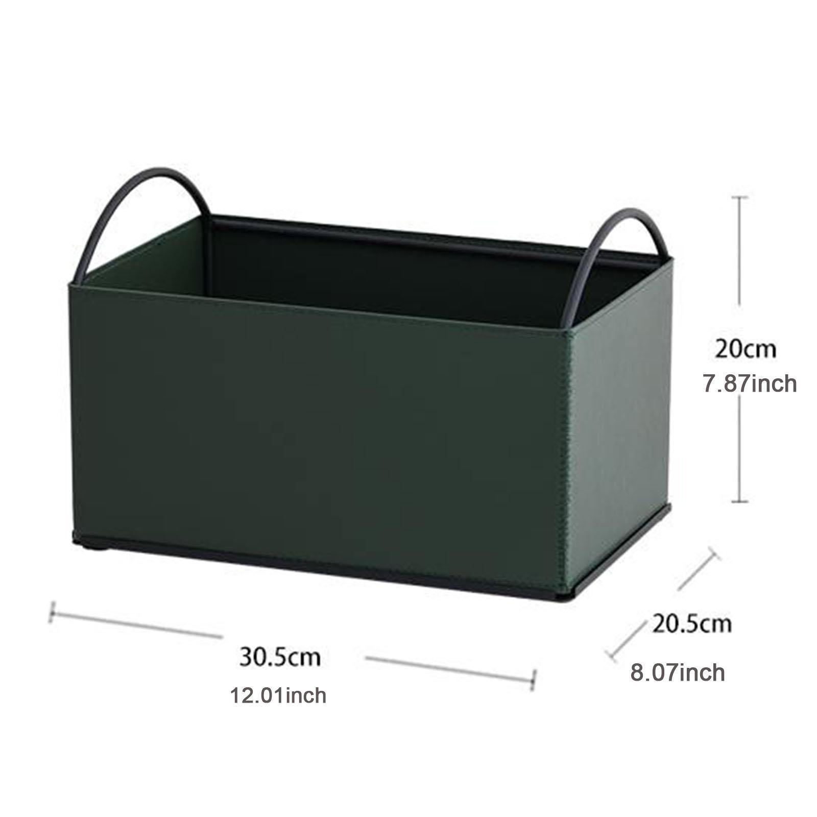 Desktop Storage Organizer Catchall Tray Valet Tray for Bathroom Home Counter Green