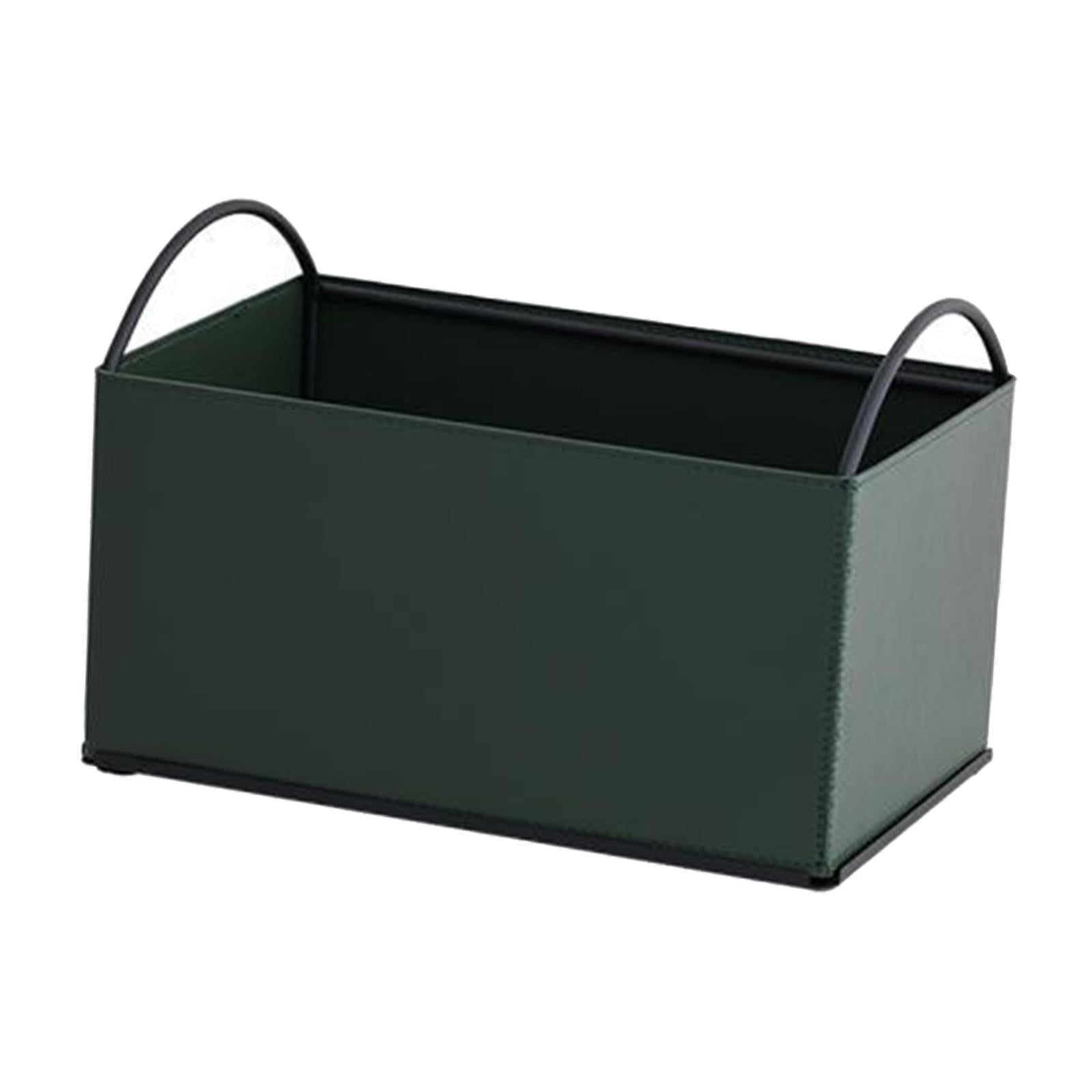 Desktop Storage Organizer Catchall Tray Valet Tray for Bathroom Home Counter Green