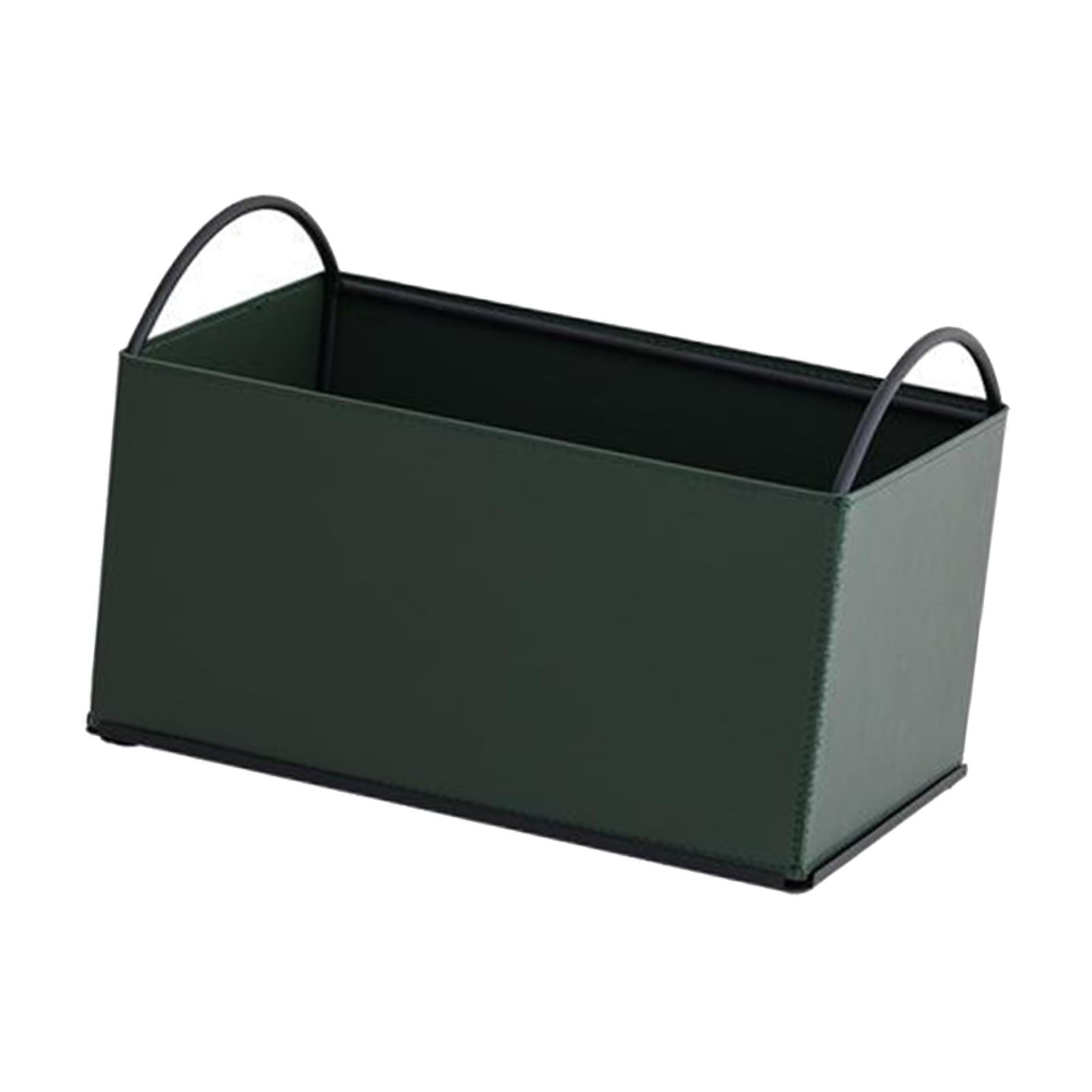 Desktop Storage Organizer Catchall Tray Valet Tray for Bathroom Home Counter Green