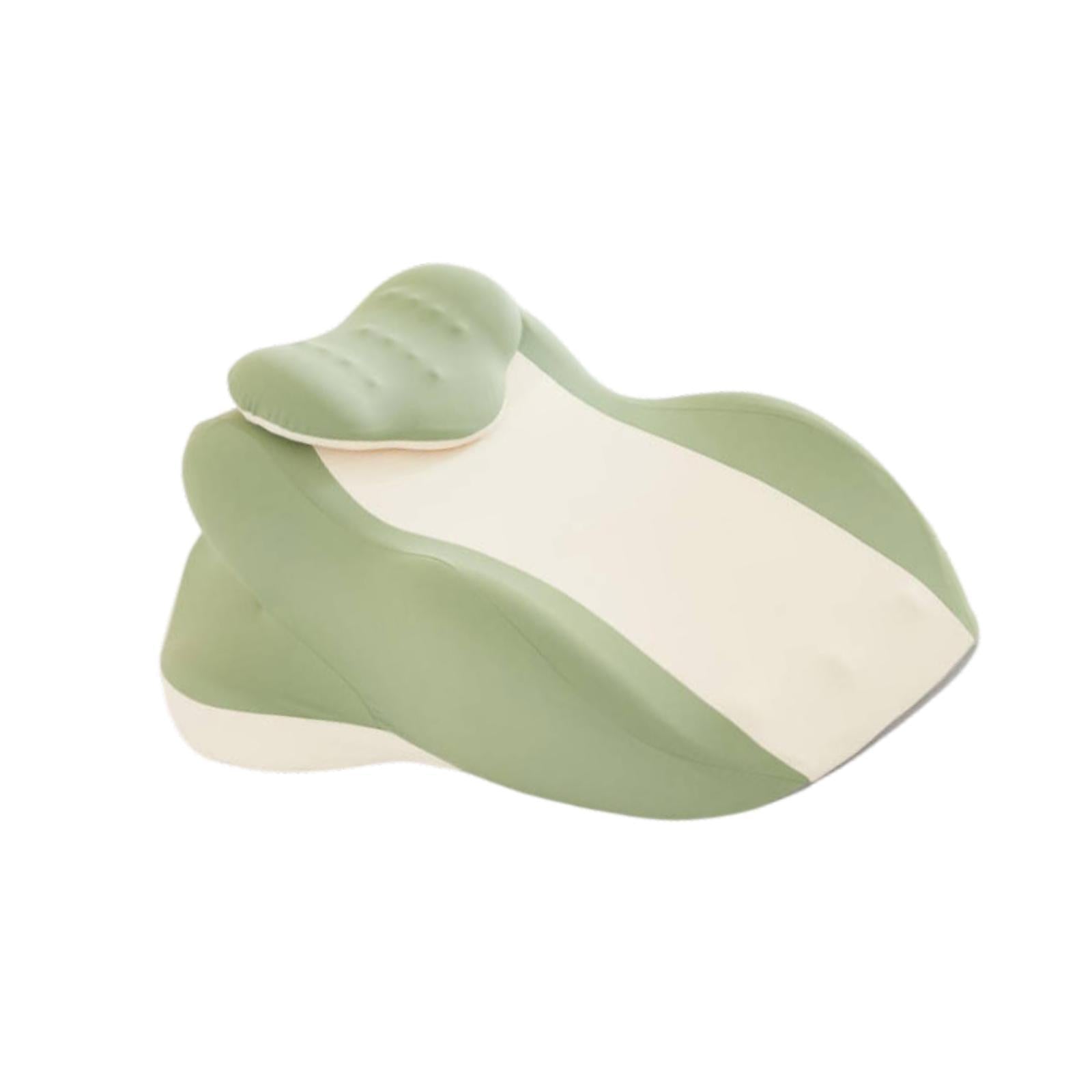 Wedge Pillow Multipurpose Lightweight Prone Pillow for Back Home Lumbar Green