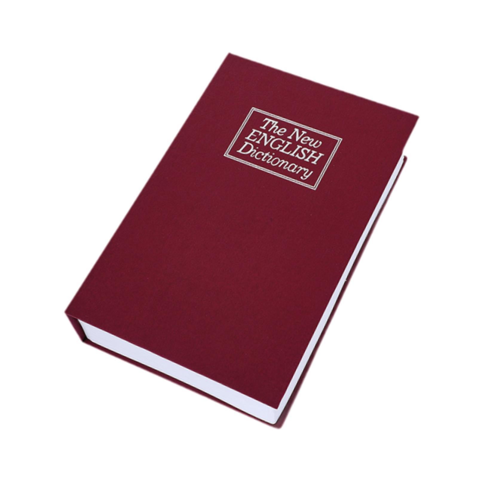 Diversion Book Safe Storage Box Ornament Money Saving Box Booksafe Diversion Red