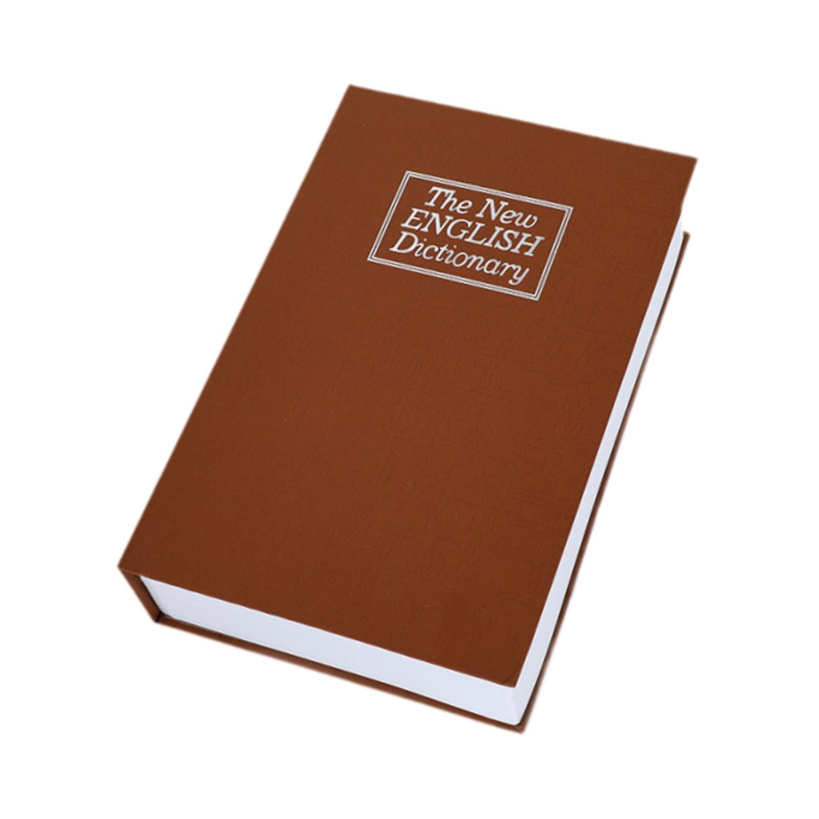 Diversion Book Safe Storage Box Ornament Money Saving Box Booksafe Diversion Brown