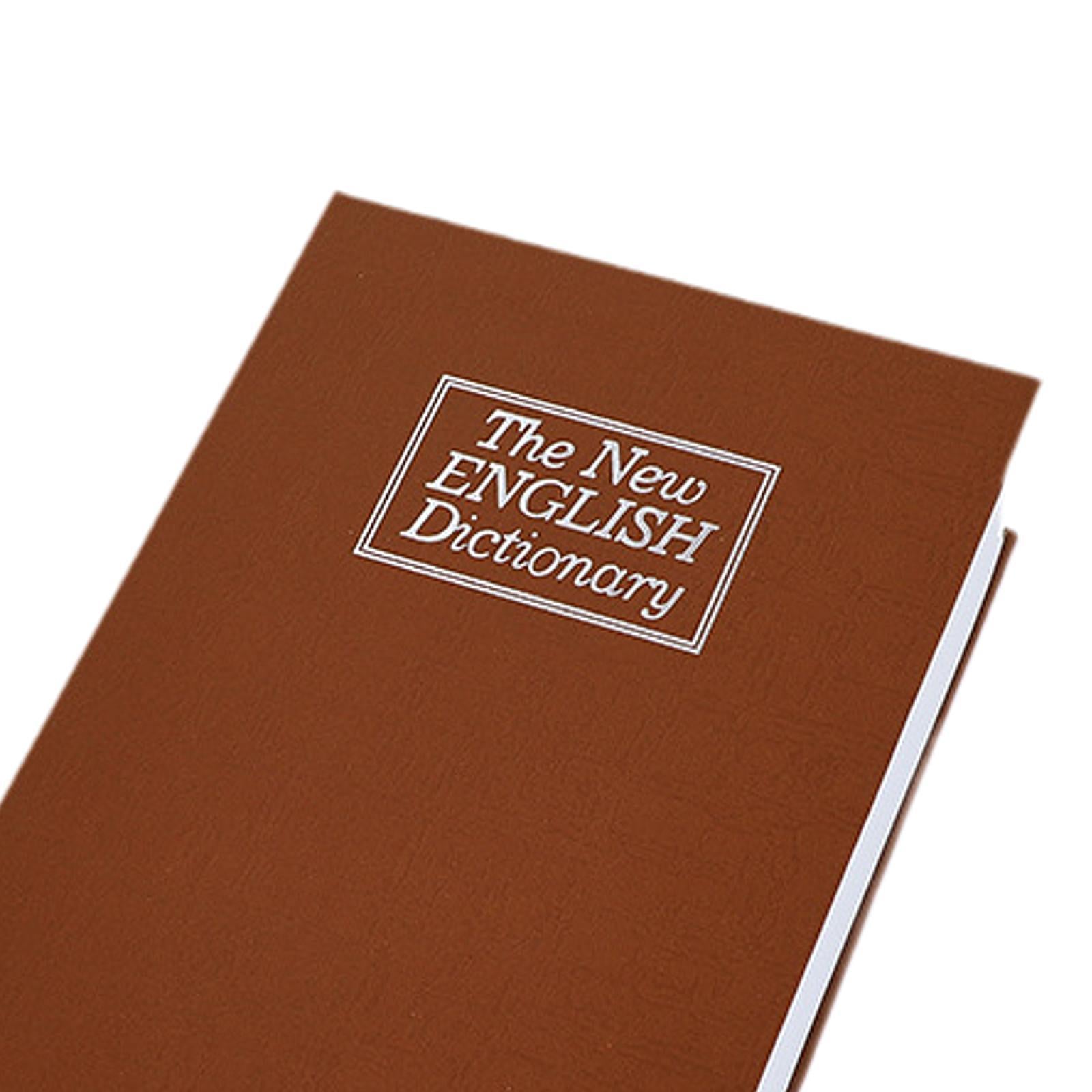 Diversion Book Safe Storage Box Ornament Money Saving Box Booksafe Diversion Brown