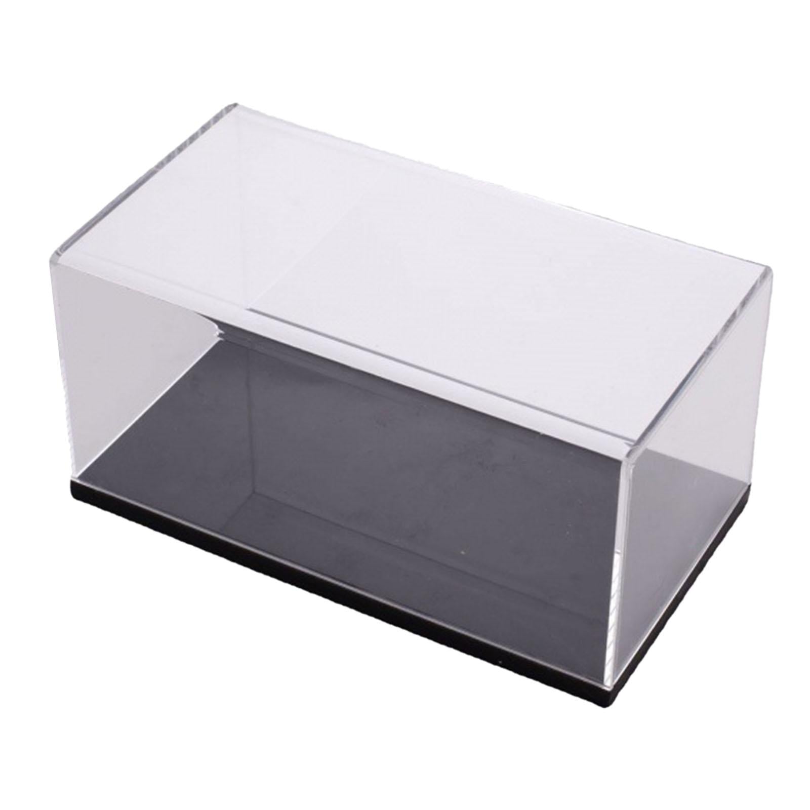 Clear Acrylic Action Figures Display Box Dustproof for Trade Shows Accessory