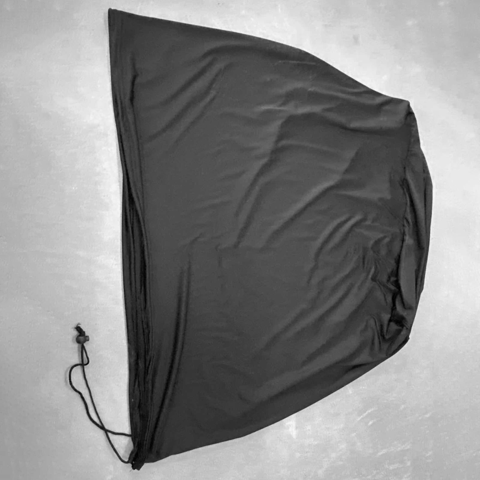 Baby Stroller Dust Cover Washable Portable Drawstring Closure Stroller Cover L Black