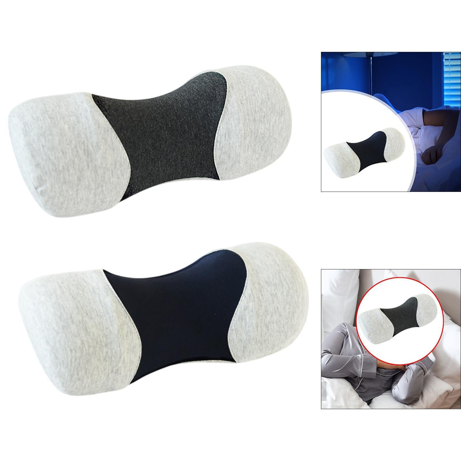 Cervical Neck Pillow Posture Corrector Neck Cushion for Men, Women Ergonomic Blue and Gray