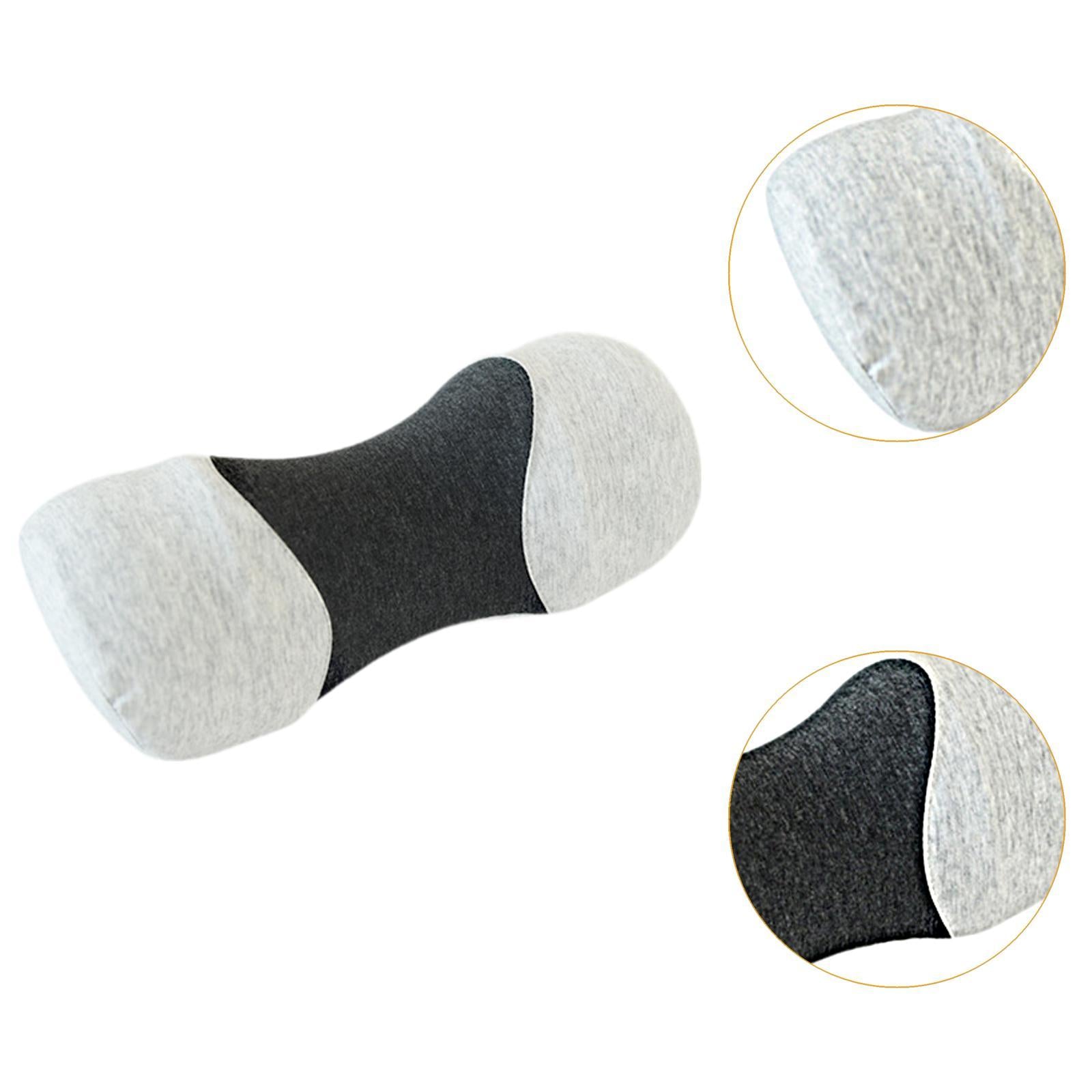 Cervical Neck Pillow Posture Corrector Neck Cushion for Men, Women Ergonomic Dark and Light Gray