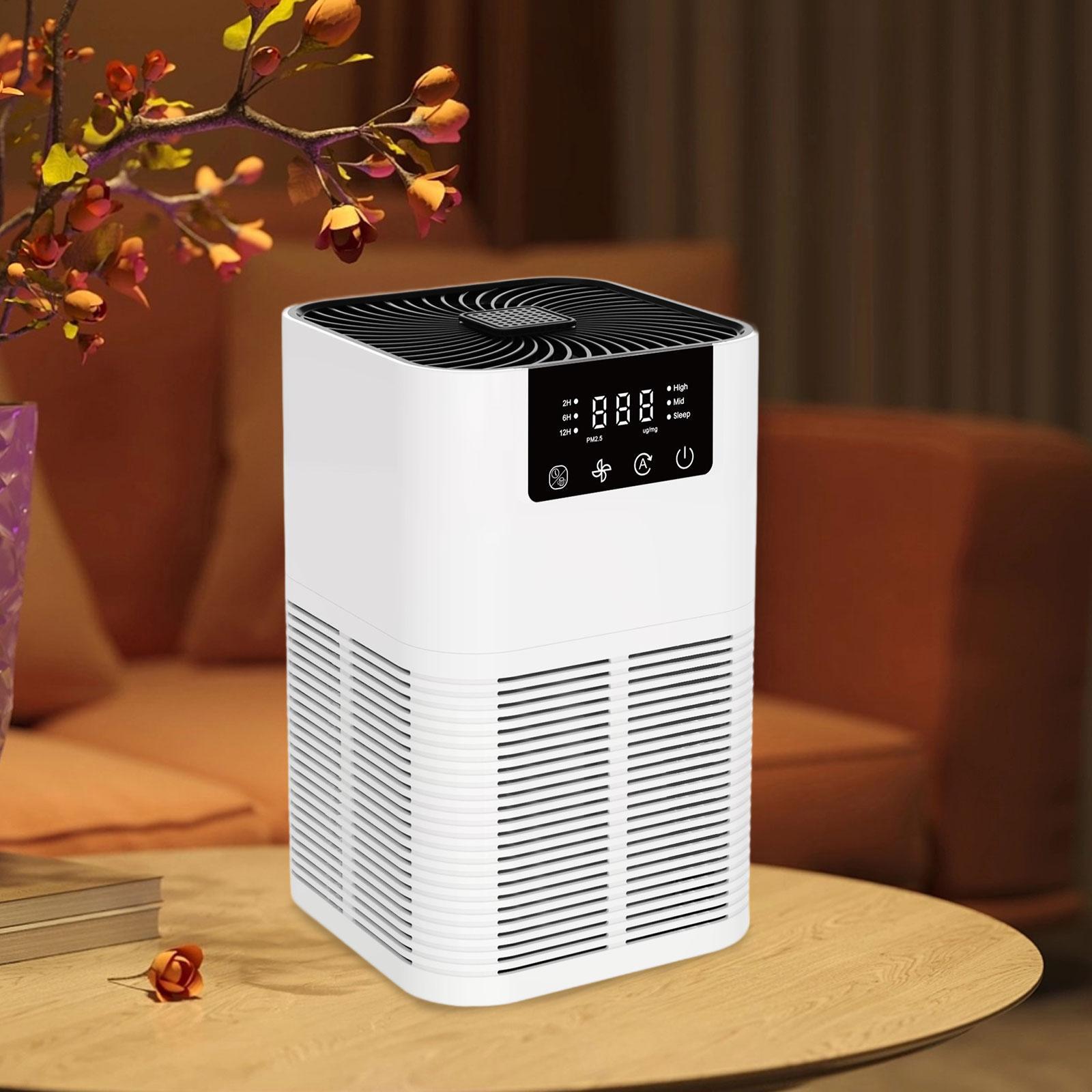 Air Purifier Air Purification Small Portable Silent for Garages Dorm Kitchen