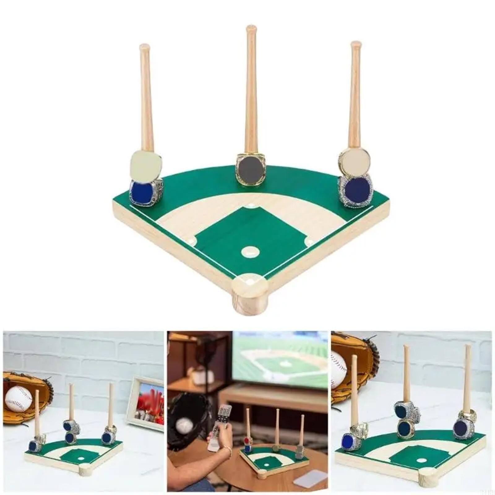 Baseball Ring Holder Championship Ring Display Stand for Softball Basketball