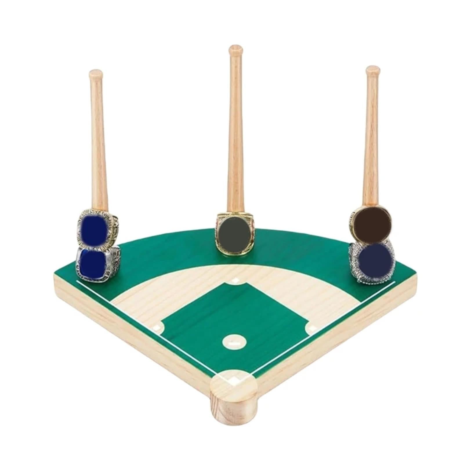 Baseball Ring Holder Championship Ring Display Stand for Softball Basketball
