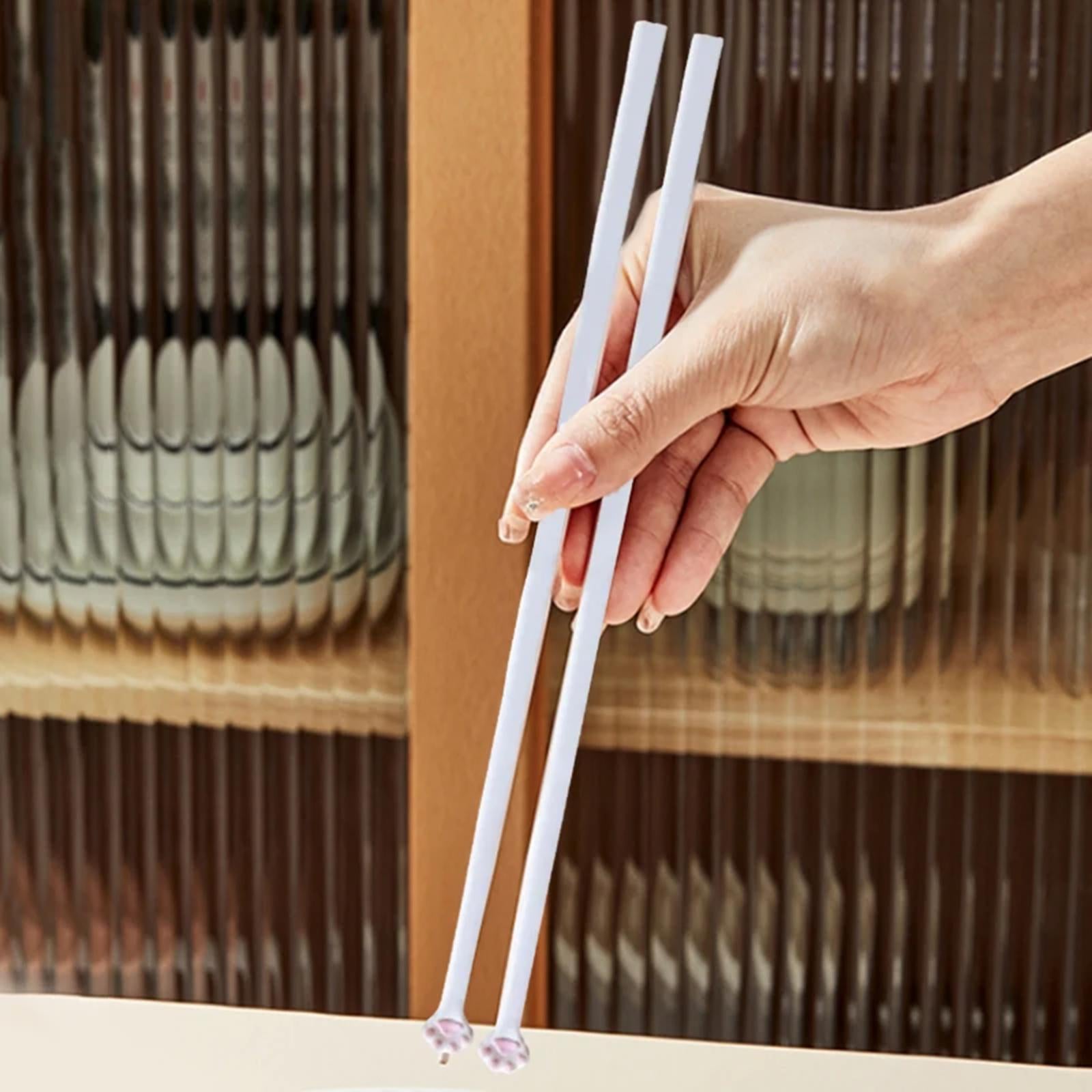Cat Paw Chopsticks Non Slip Fun Idea Gifts for Girlfriends Cat Lovers Unique