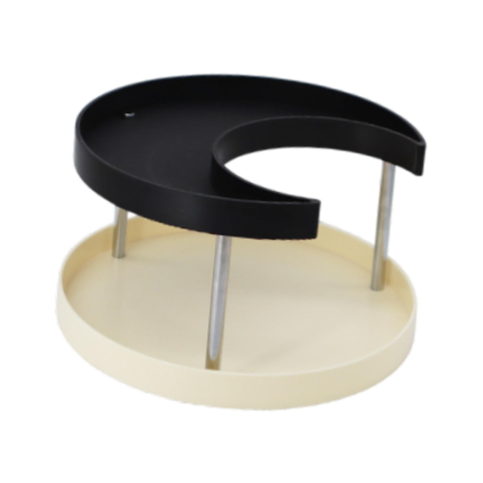 Bathroom Counter Organizer Perfume Display Stand for Home Coffee Bar Kitchen Beige Base
