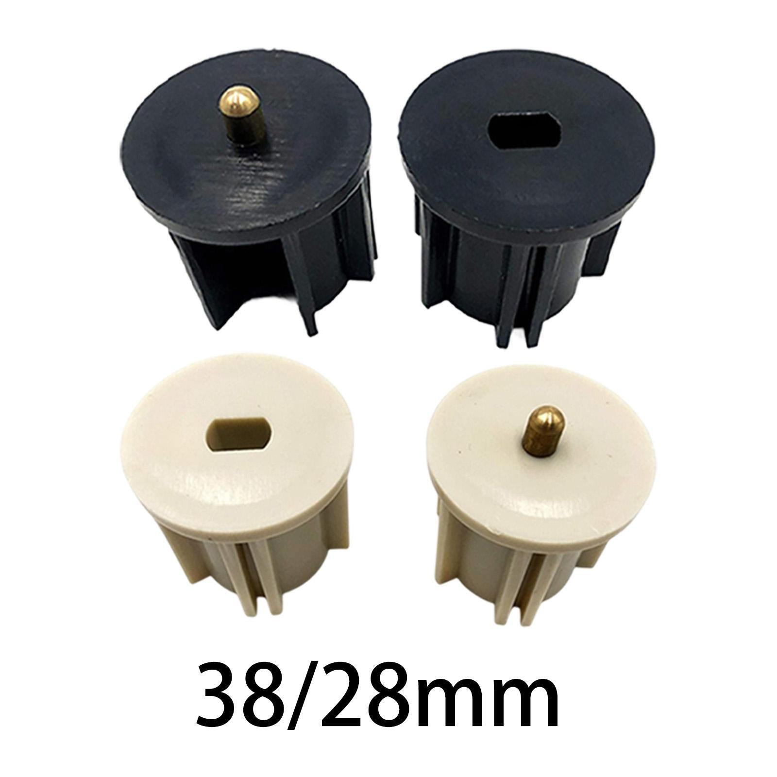 Blinds Clutch Plug Rod End Cap Mounting Brackets for Exterior Sun Shade Home Black 3.8cm