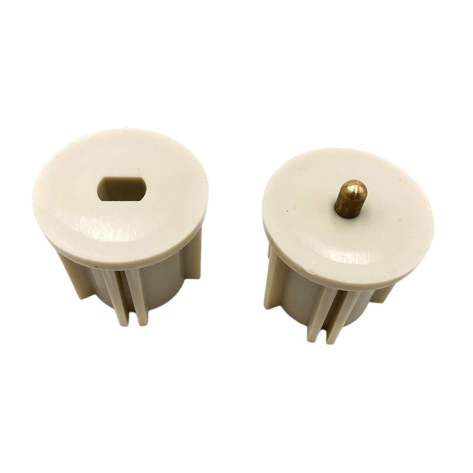 Blinds Clutch Plug Rod End Cap Mounting Brackets for Exterior Sun Shade Home Beige 2.8cm