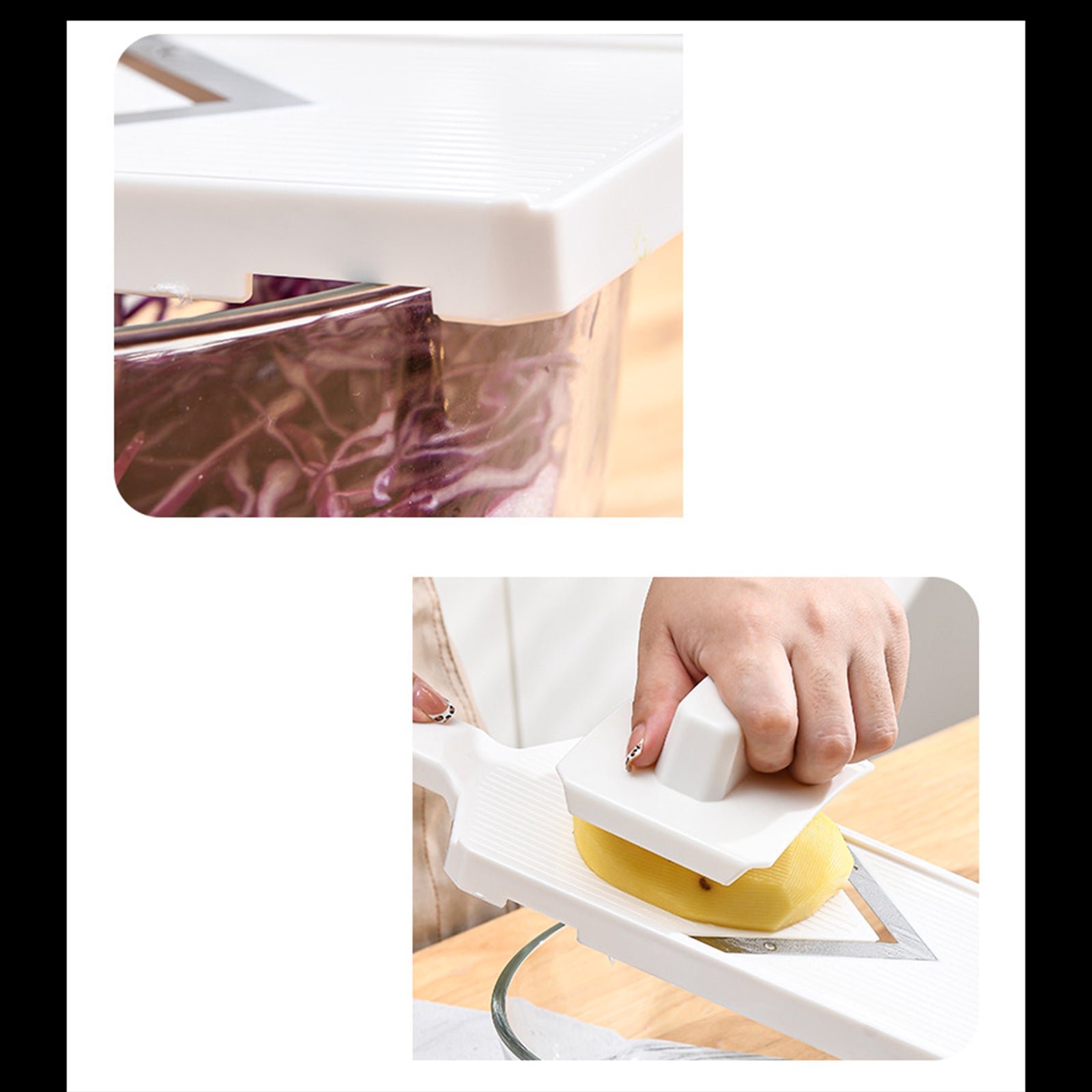 Cabbage Shredder Guards Vegetable Slicing for Onions Restaurants Canteens
