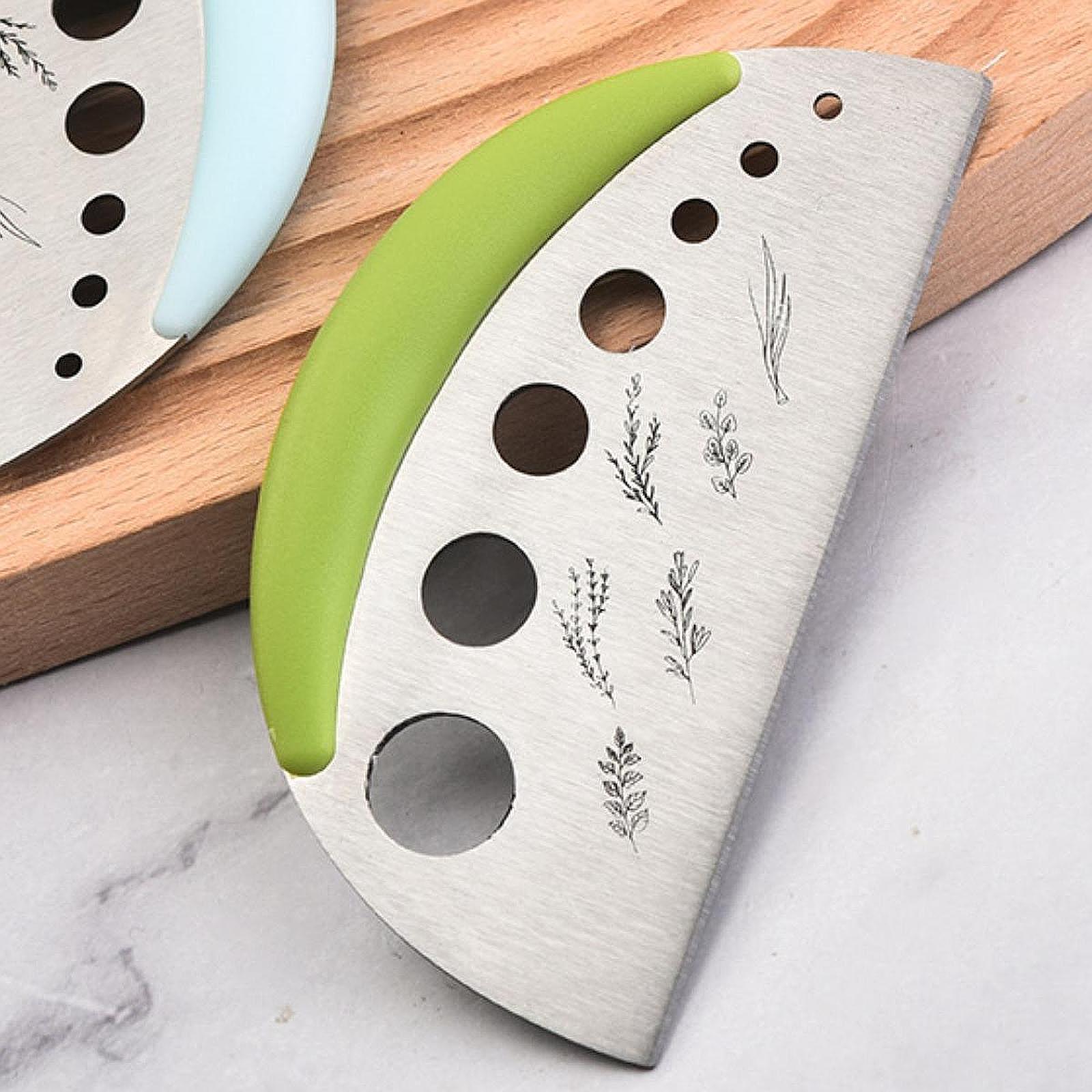 Herb Stripper Metal Herb Cutter Leaf Stripping Tool for Cilantro Chard Thyme green
