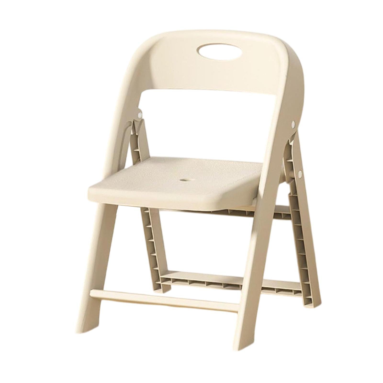 Kids Chair with Backrest Ergonomic Kids Desk Chair for Lawn Classroom School White