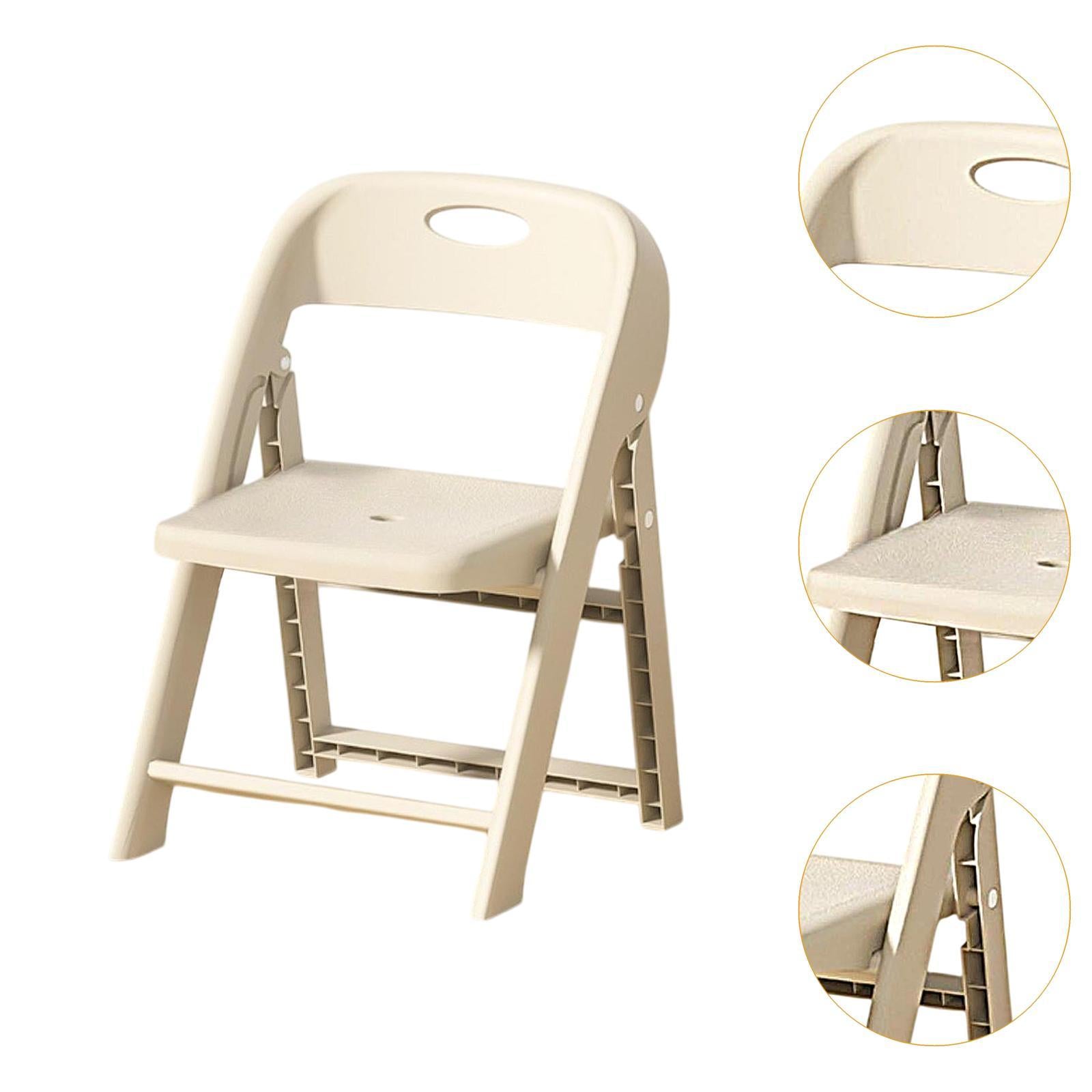 Kids Chair with Backrest Ergonomic Kids Desk Chair for Lawn Classroom School White