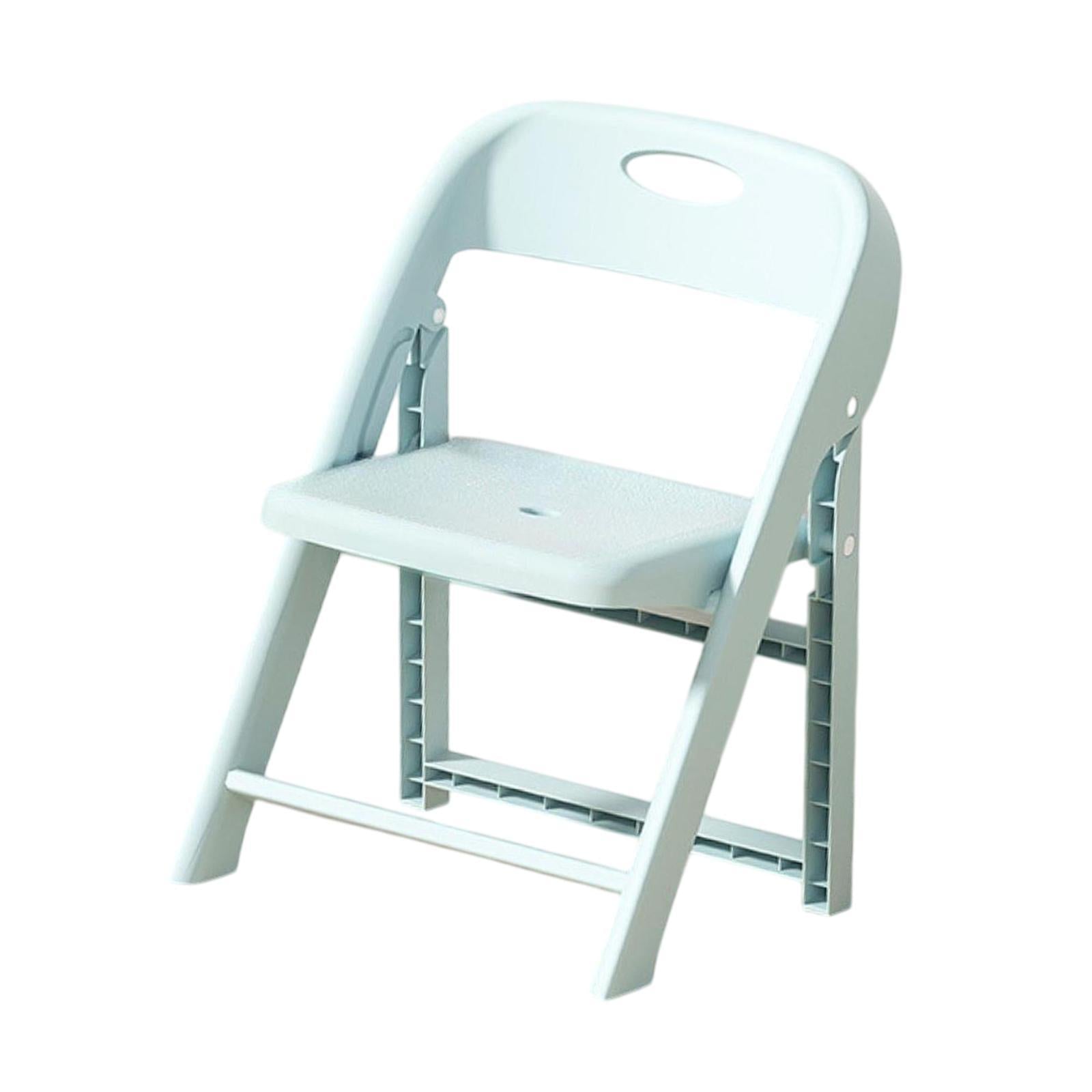 Kids Chair with Backrest Ergonomic Kids Desk Chair for Lawn Classroom School Blue