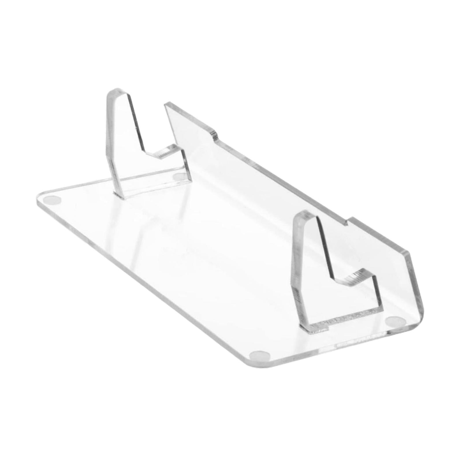 Game Console Stand Transparent Clear Acrylic Stand for Counter Desktop Store