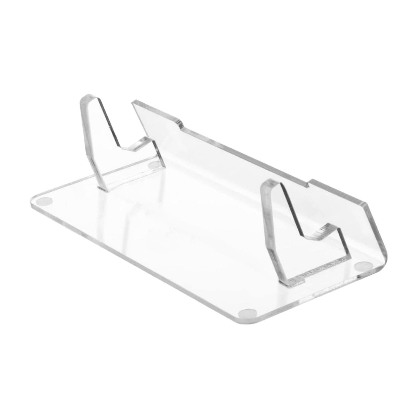Game Console Stand Transparent Clear Acrylic Stand for Counter Desktop Store