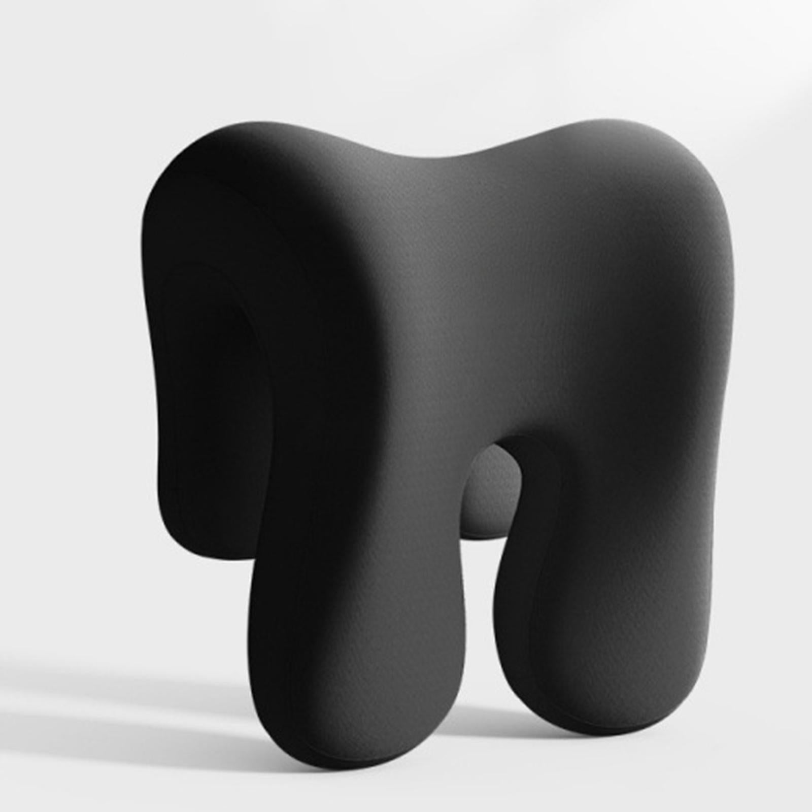 Memory Neck Support for Office Chair Neck Cushion for Work Chair Travel Sofa Black