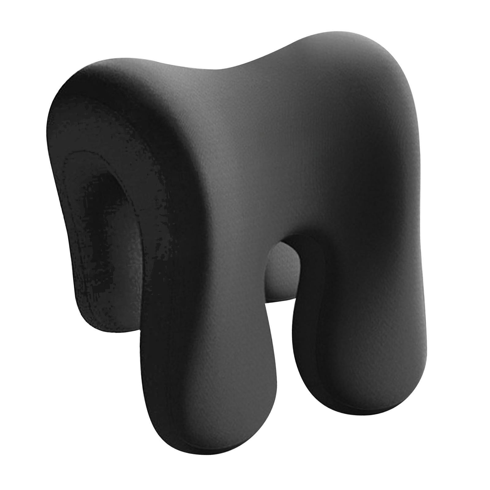 Memory Neck Support for Office Chair Neck Cushion for Work Chair Travel Sofa Black