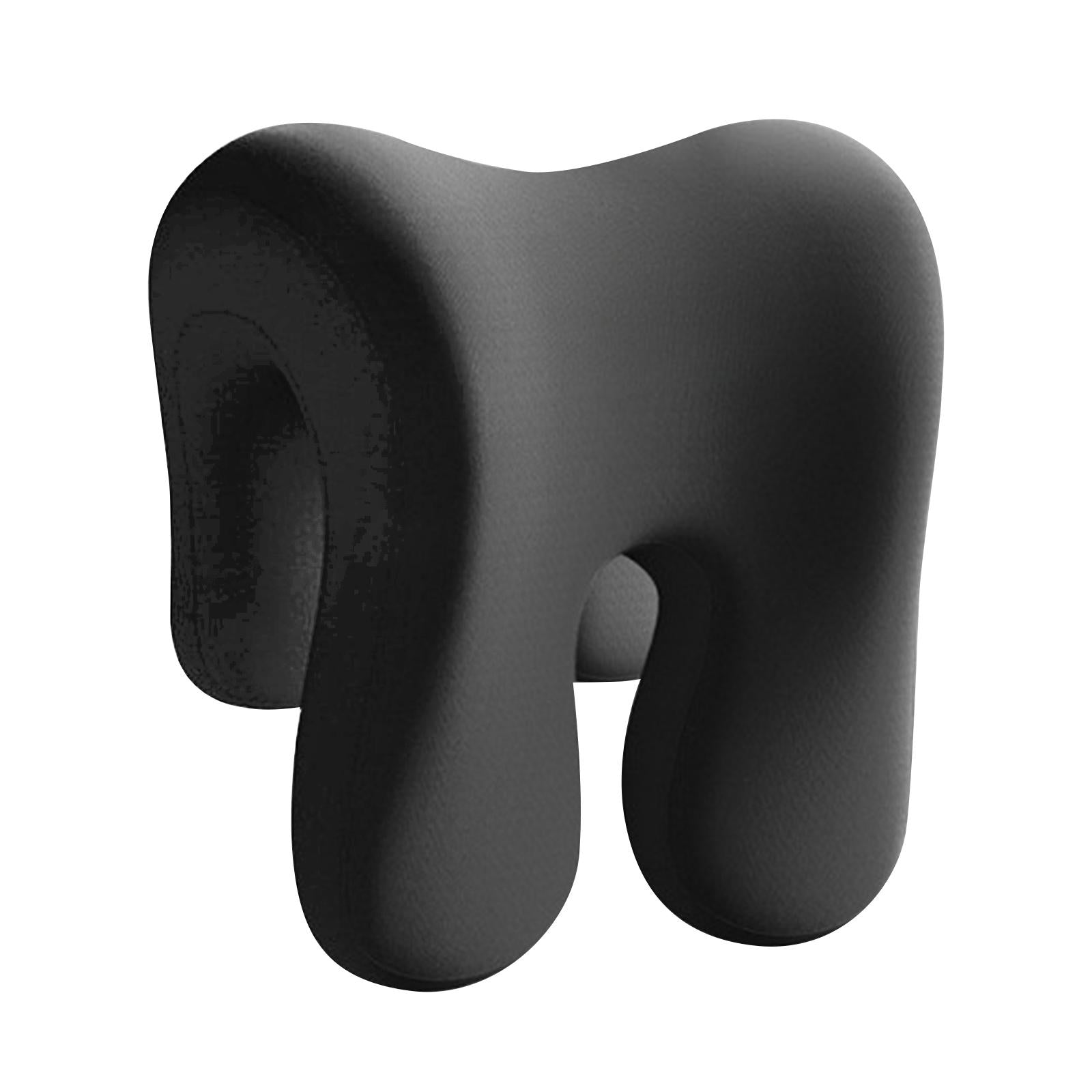 Memory Neck Support for Office Chair Neck Cushion for Work Chair Travel Sofa Black