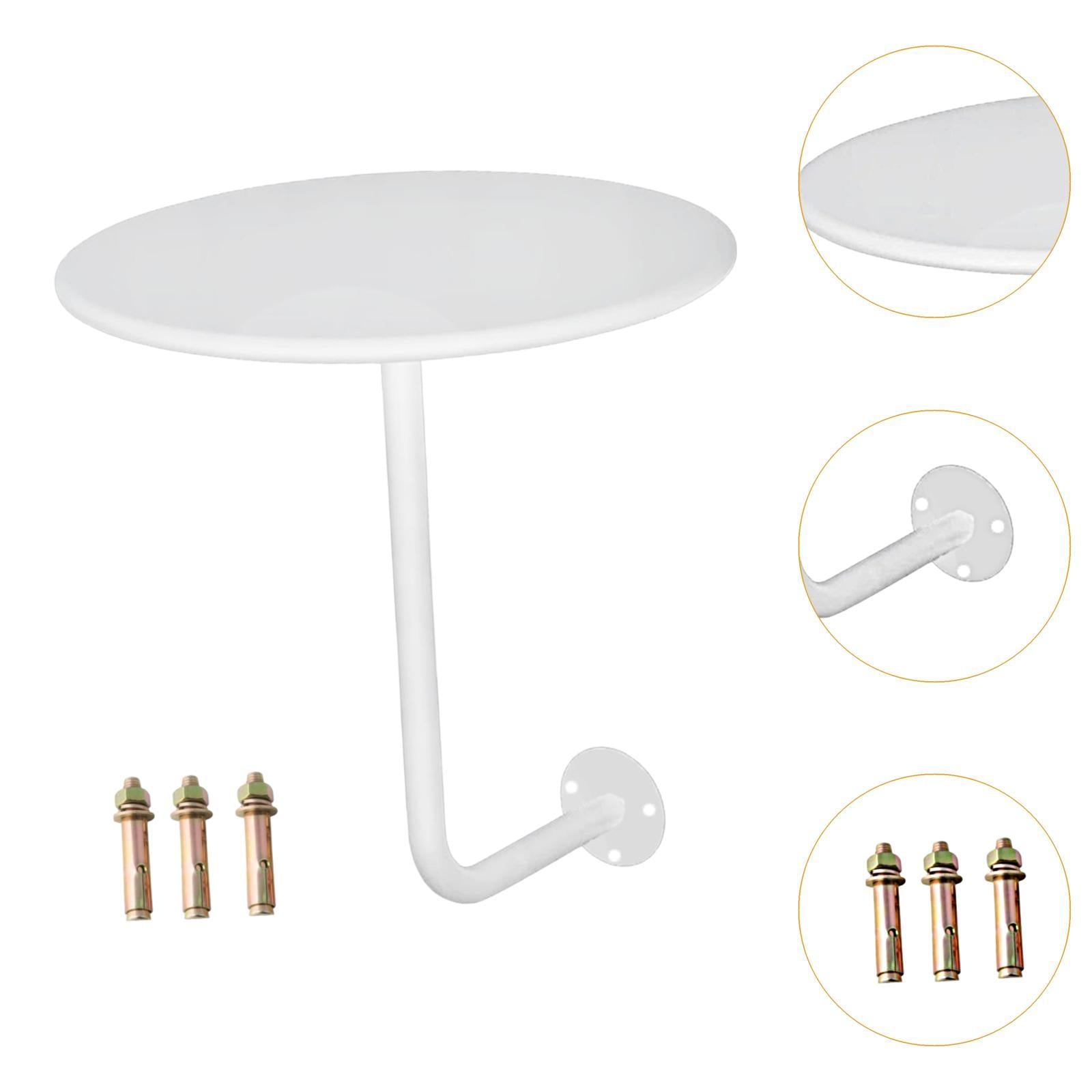 Pub Dining Table Simple Small Side Table Round Table for Home Bedside Office