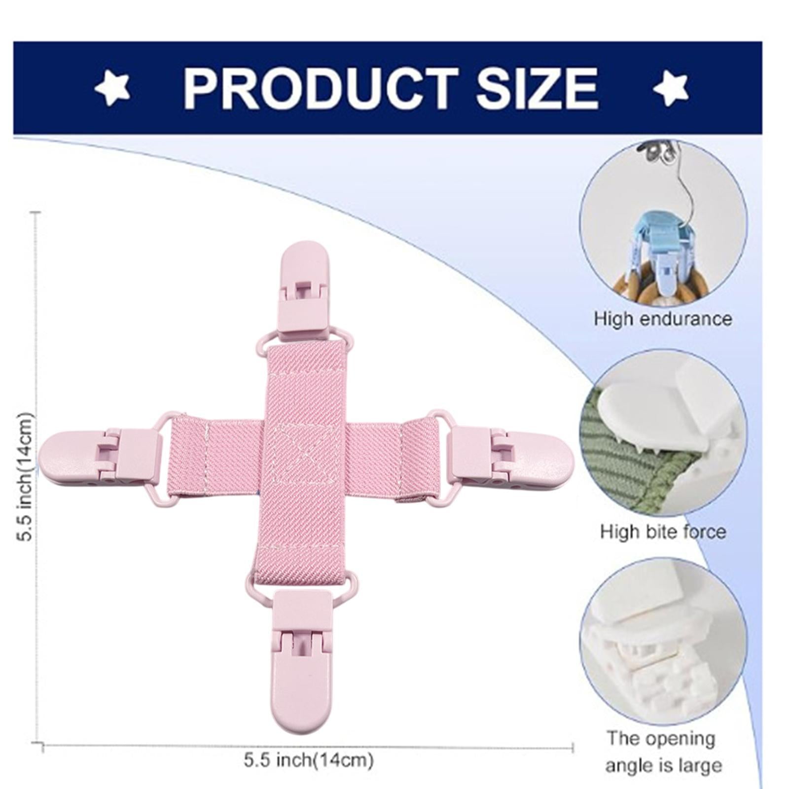 Bed Sheet Detangler Practical Efficient Fewer Wrinkles Saves Time and Effort Pink