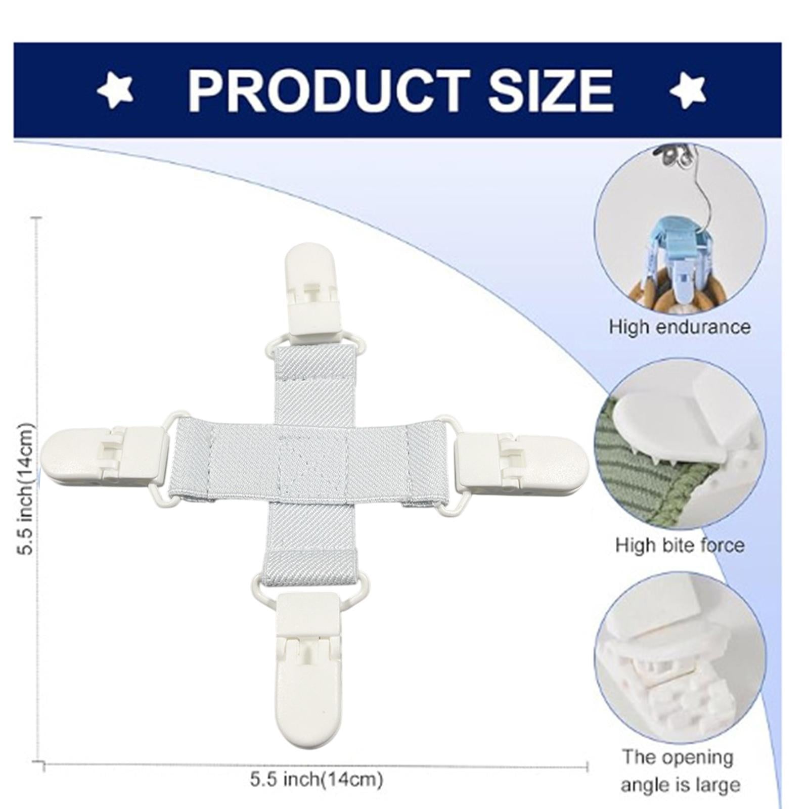 Bed Sheet Detangler Practical Efficient Fewer Wrinkles Saves Time and Effort White