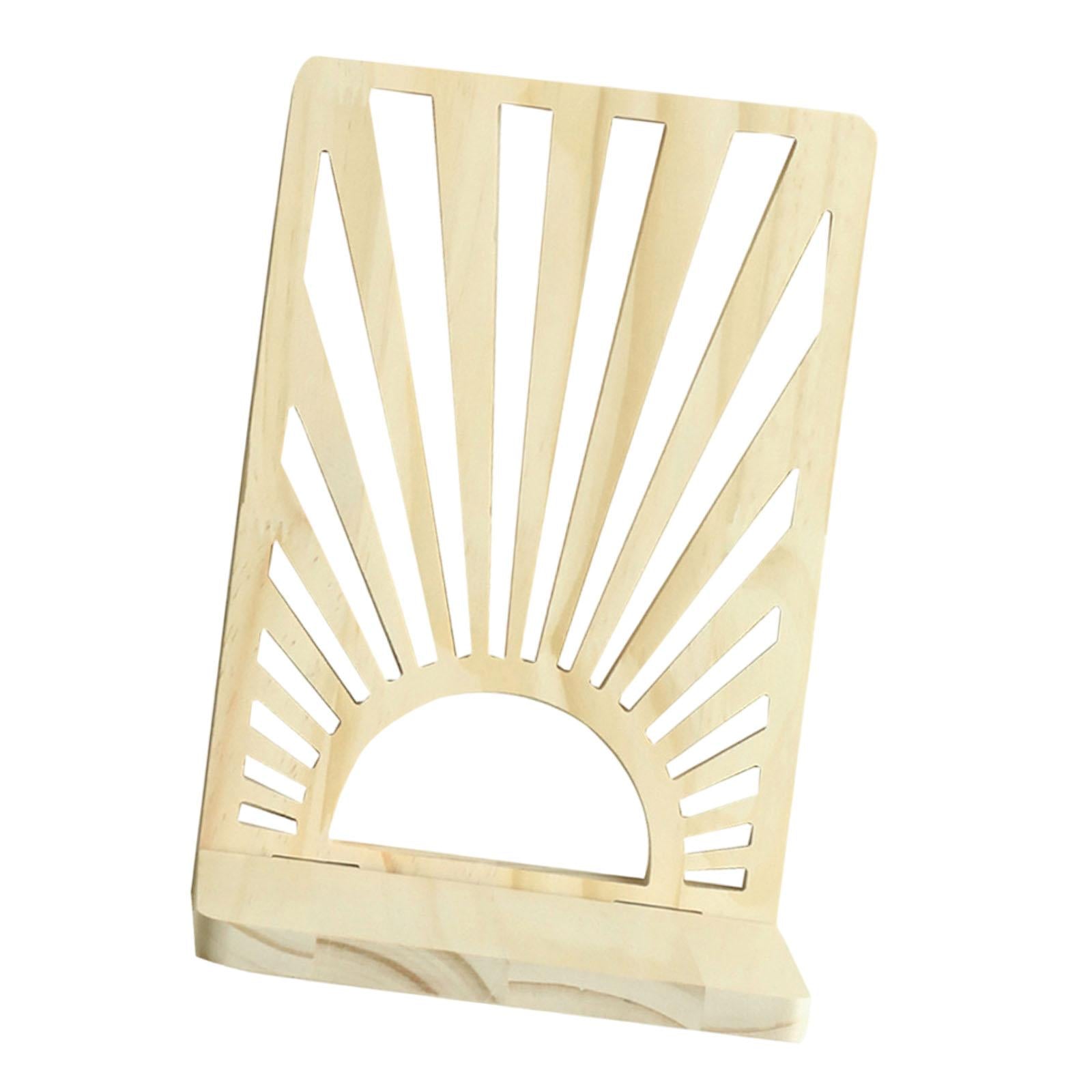 Hanging Shelf Boho Wall Mount Book Floating Shelf for Bathroom Office Garden