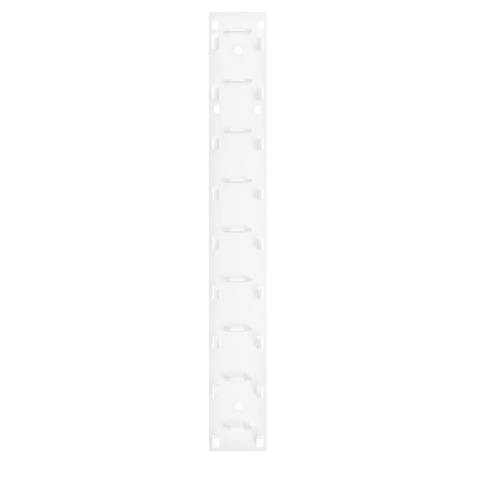 Hat Organizer for Baseball Caps Hold up to 18 Hats for Shop Closet Storeroom White