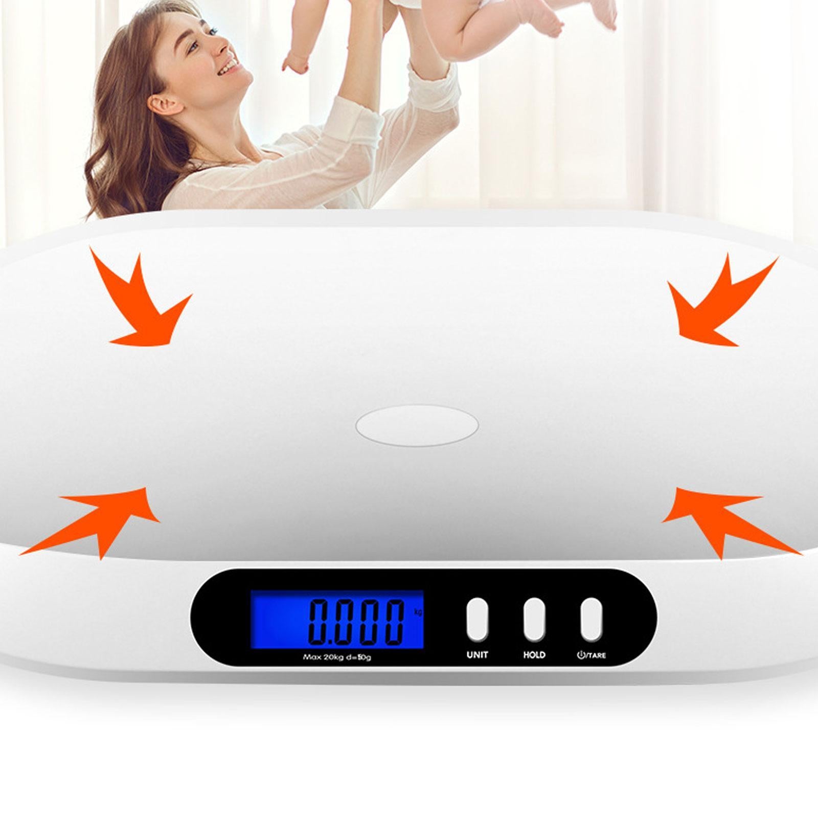 Baby Scale Multifunction Smart Newborns Scale for Household Bathroom Kitchen Style B