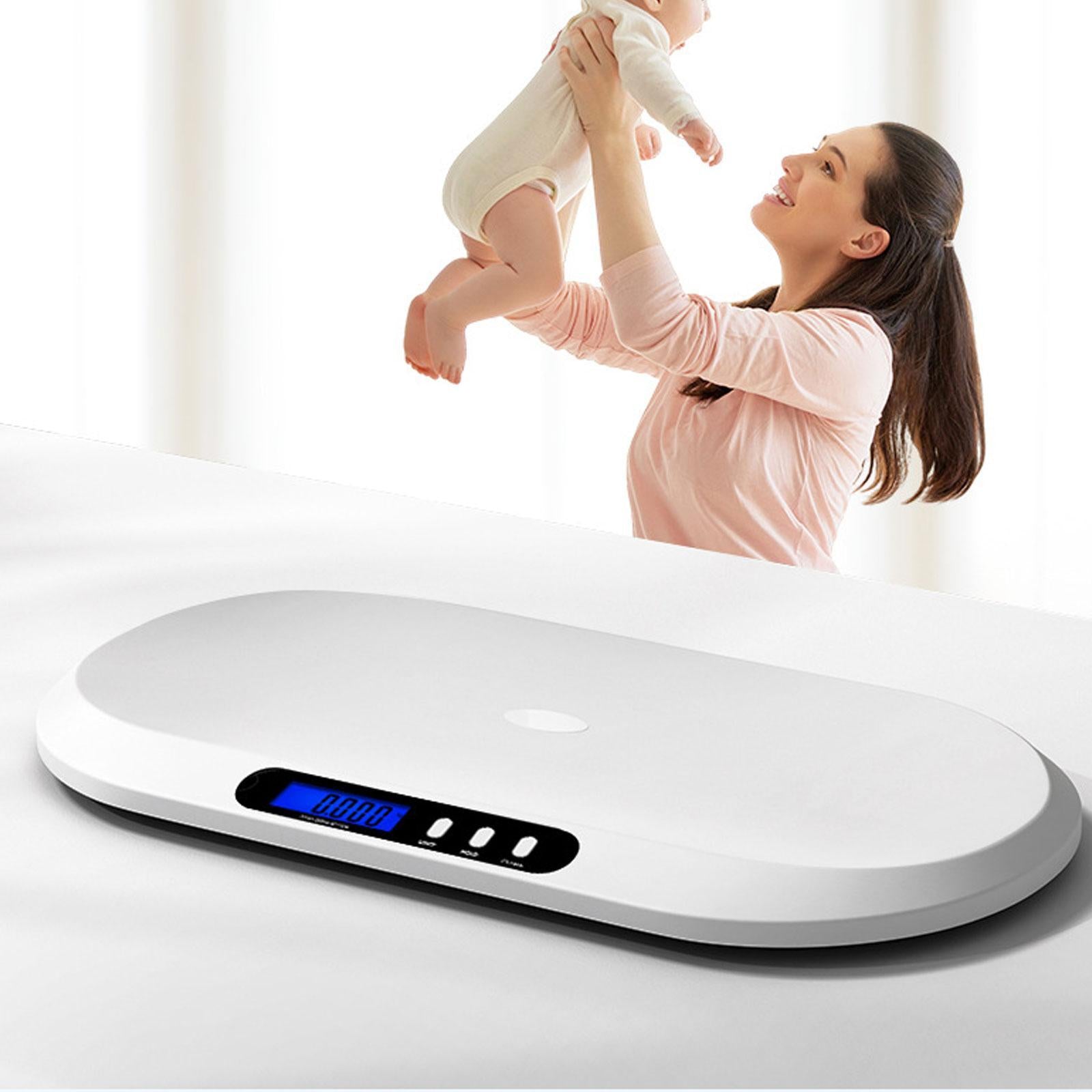 Baby Scale Multifunction Smart Newborns Scale for Household Bathroom Kitchen Style B