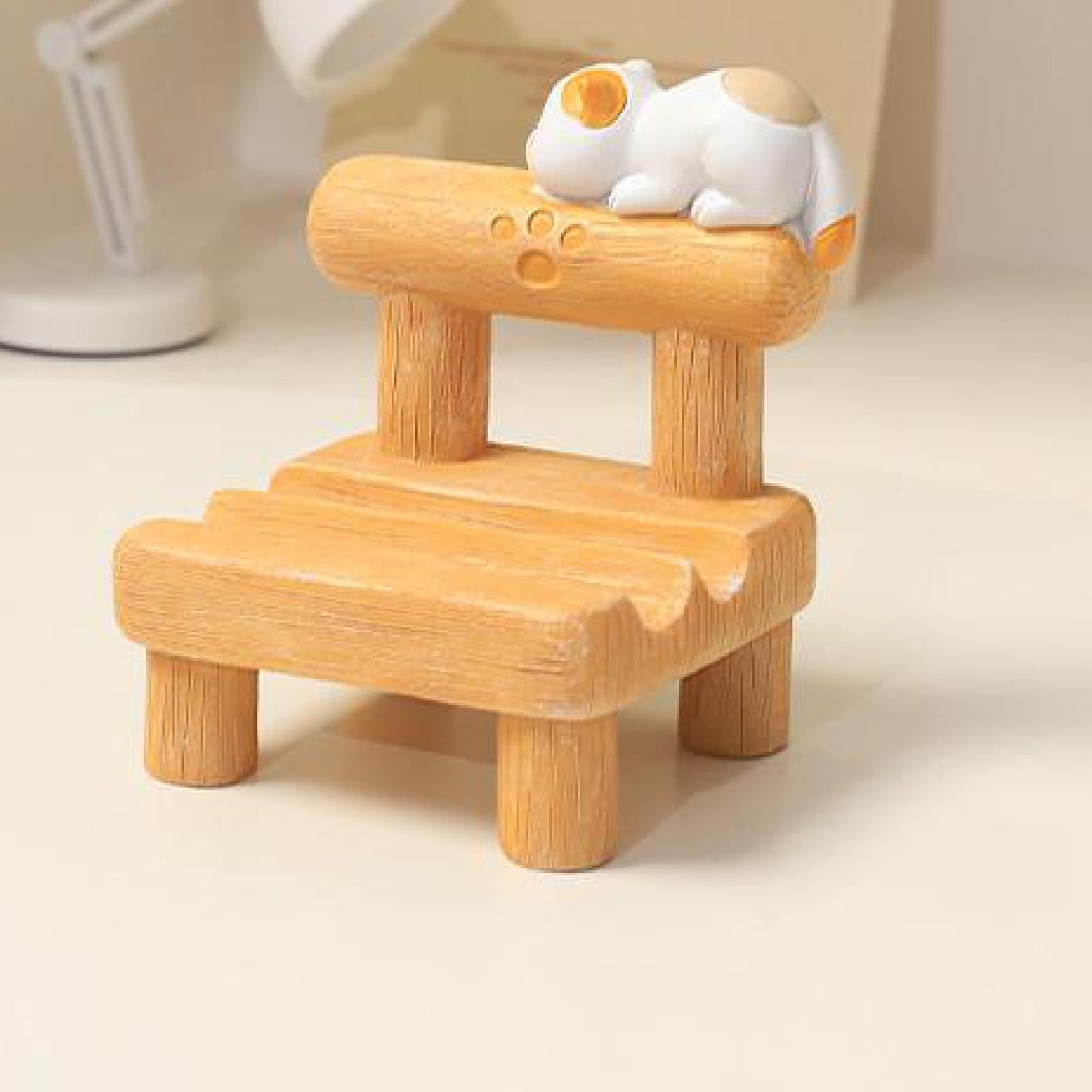 Phone Stand Animal Unique Desk Stand Cellphone Holder for Home Office Travel Cat