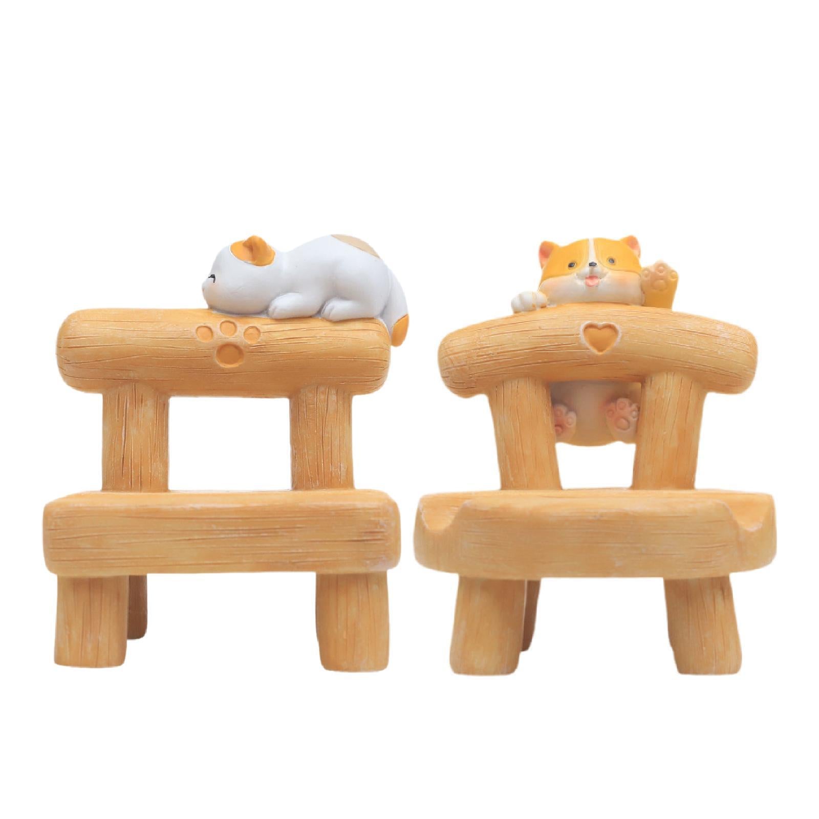 Phone Stand Animal Unique Desk Stand Cellphone Holder for Home Office Travel Cat