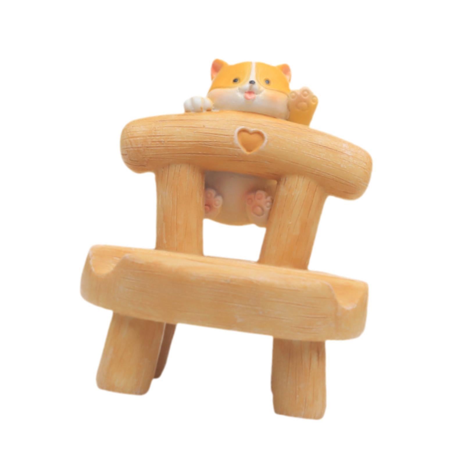 Phone Stand Animal Unique Desk Stand Cellphone Holder for Home Office Travel Dog