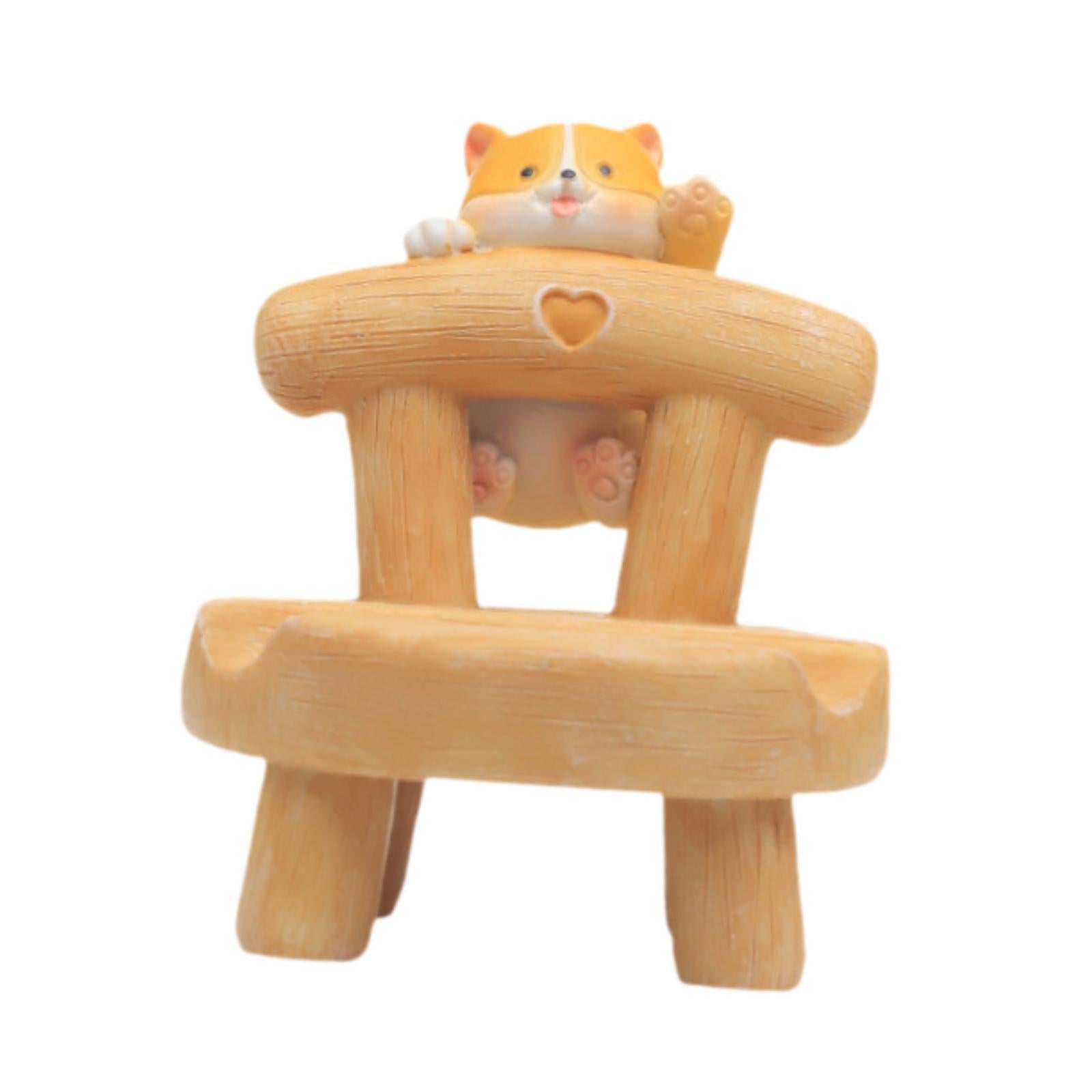 Phone Stand Animal Unique Desk Stand Cellphone Holder for Home Office Travel Dog