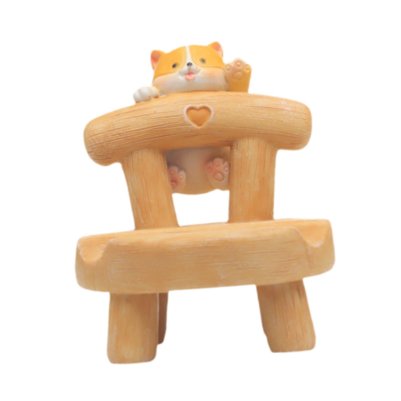Phone Stand Animal Unique Desk Stand Cellphone Holder for Home Office Travel Dog