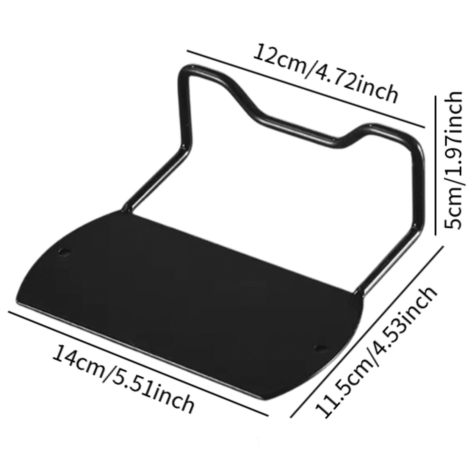 2Pcs Mattress Slide Stopper Keep Mattress from Sliding Mattress Retainer Bar Black 5CM
