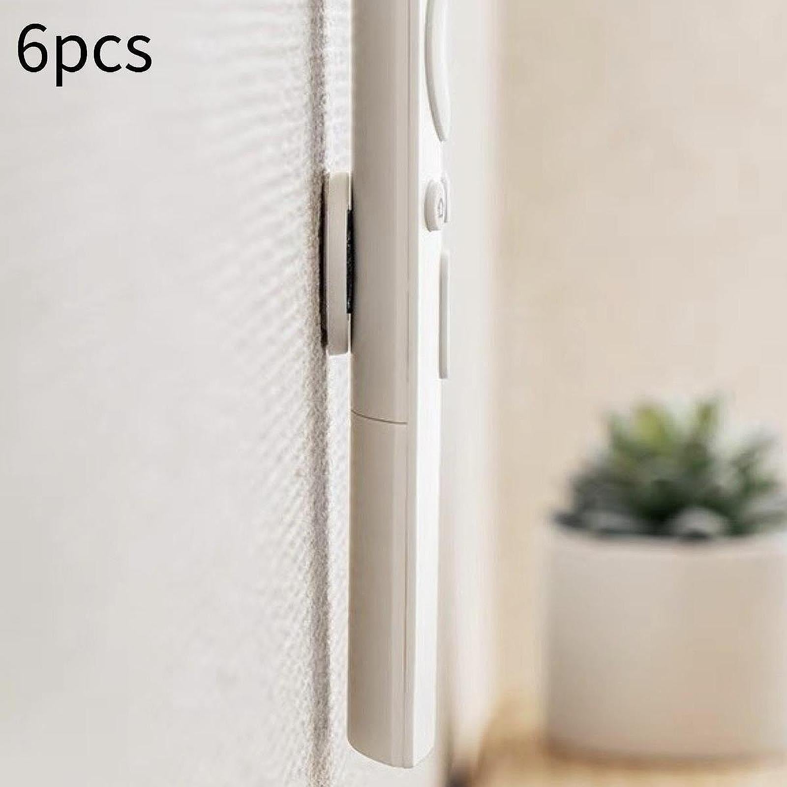 6Pcs Magnetic Remote Control Holders Holefree Installation Bed Self Adhesive