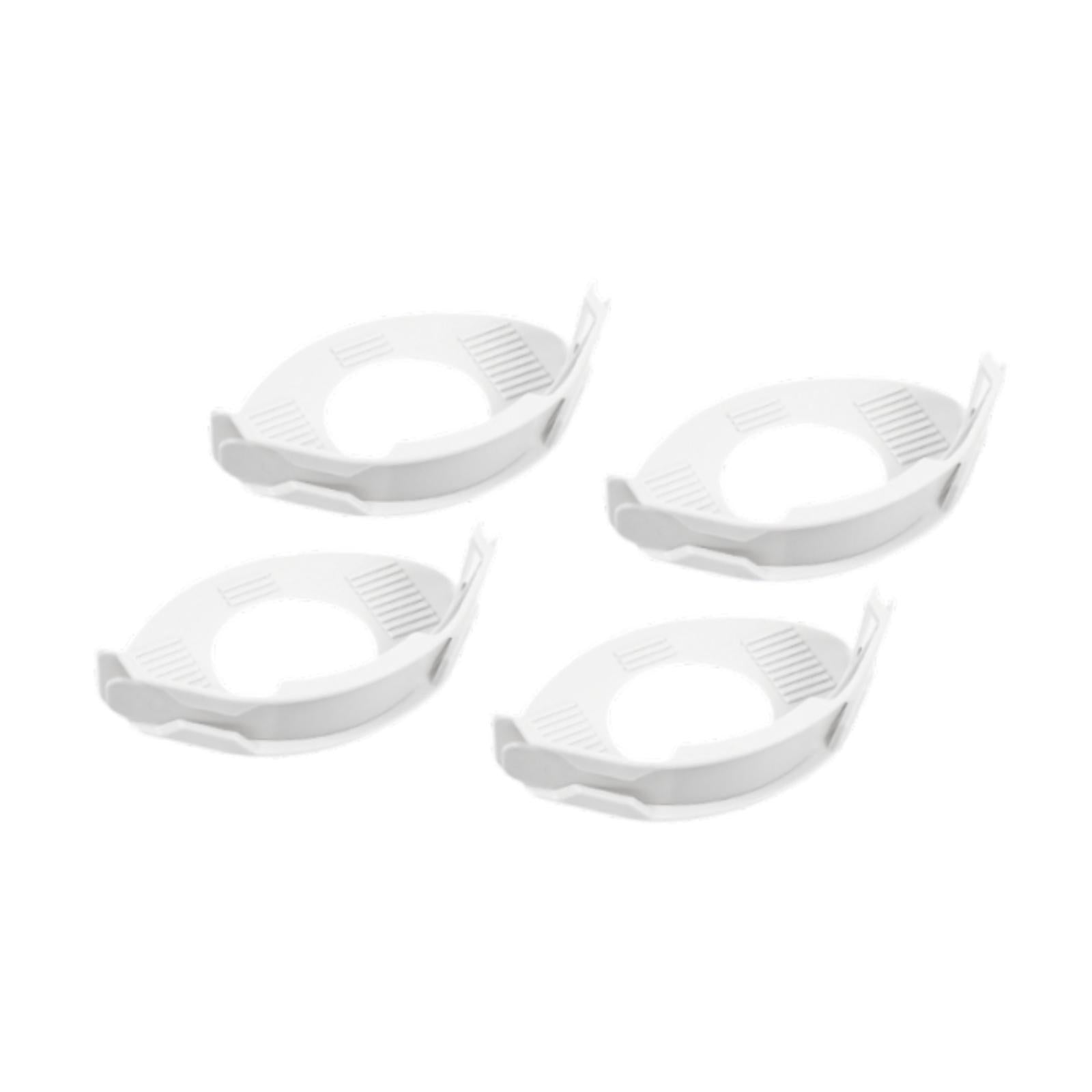 4Pcs Bed Sheet Holder Clips Anti Slip Universal Mattress Bed Sheet Fasteners White