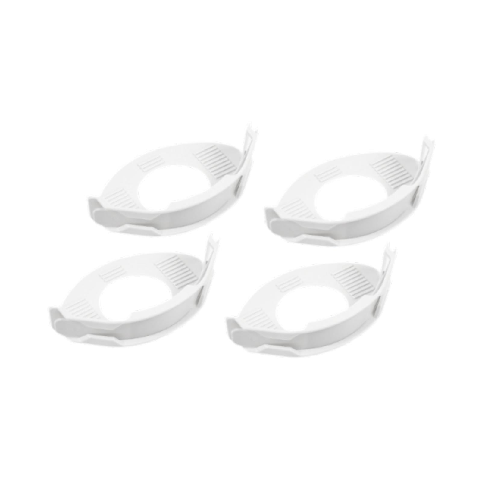 4Pcs Bed Sheet Holder Clips Anti Slip Universal Mattress Bed Sheet Fasteners White